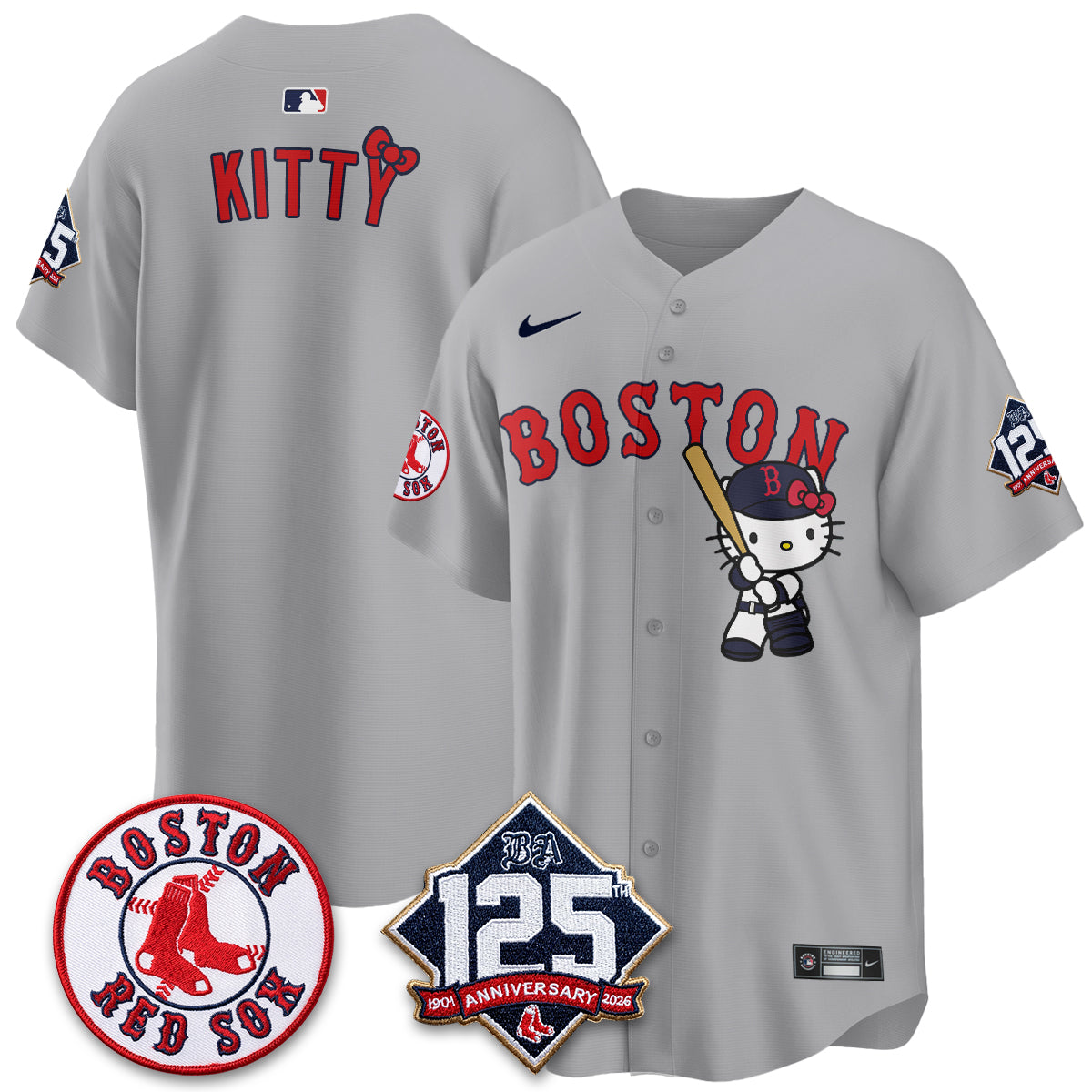 BOS x Meow KT Vapor Limited Pink Jersey - Stitched