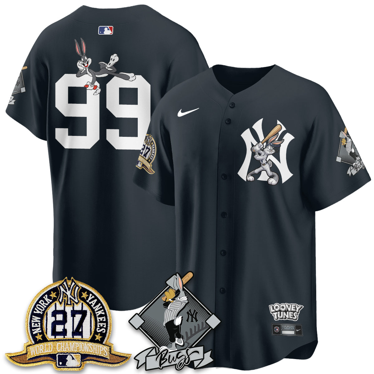 NYY Bunny Vapor Limited Jersey V2- Stitched