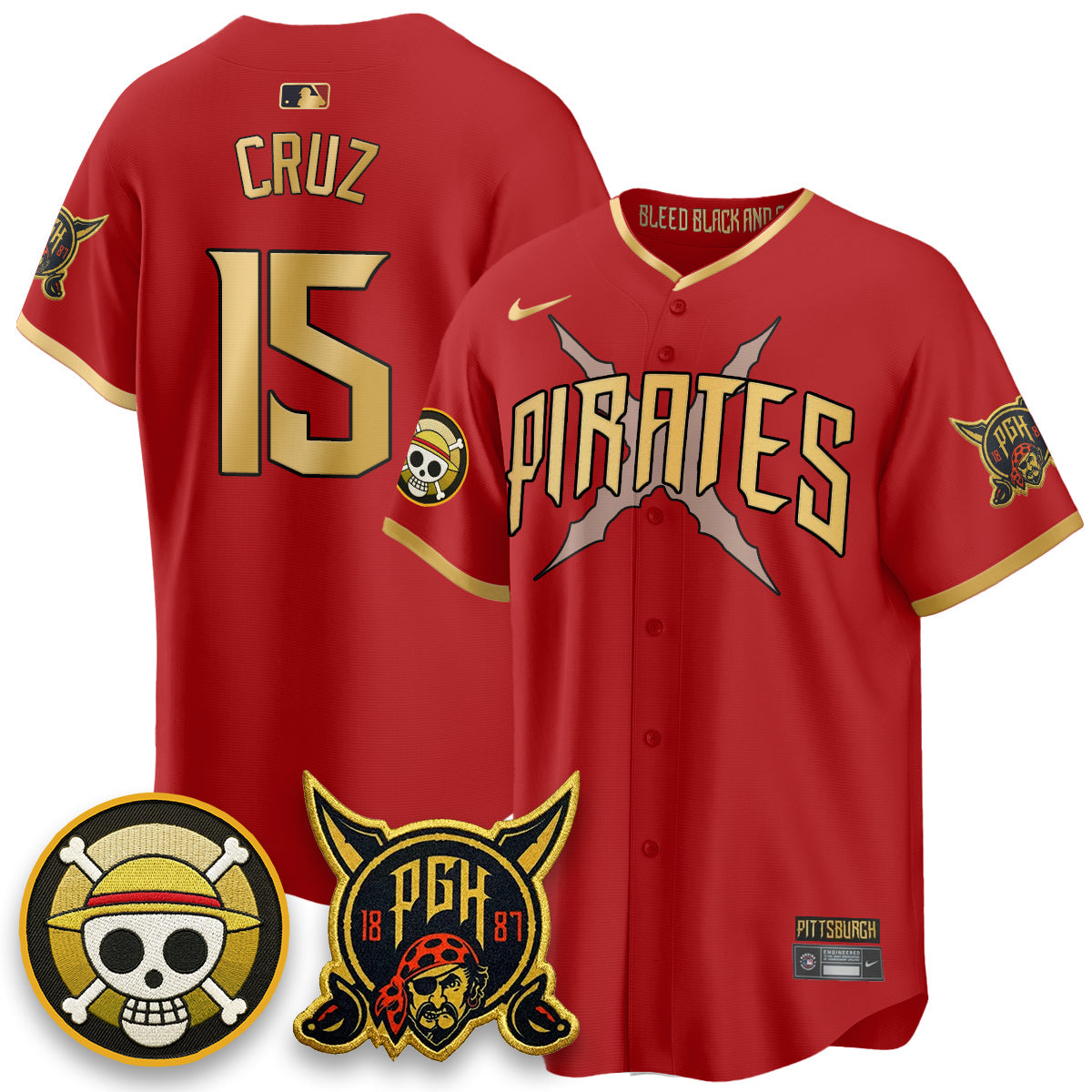 PIT 2026 City Connect x OP Vapor Limited Jersey - All Stitched