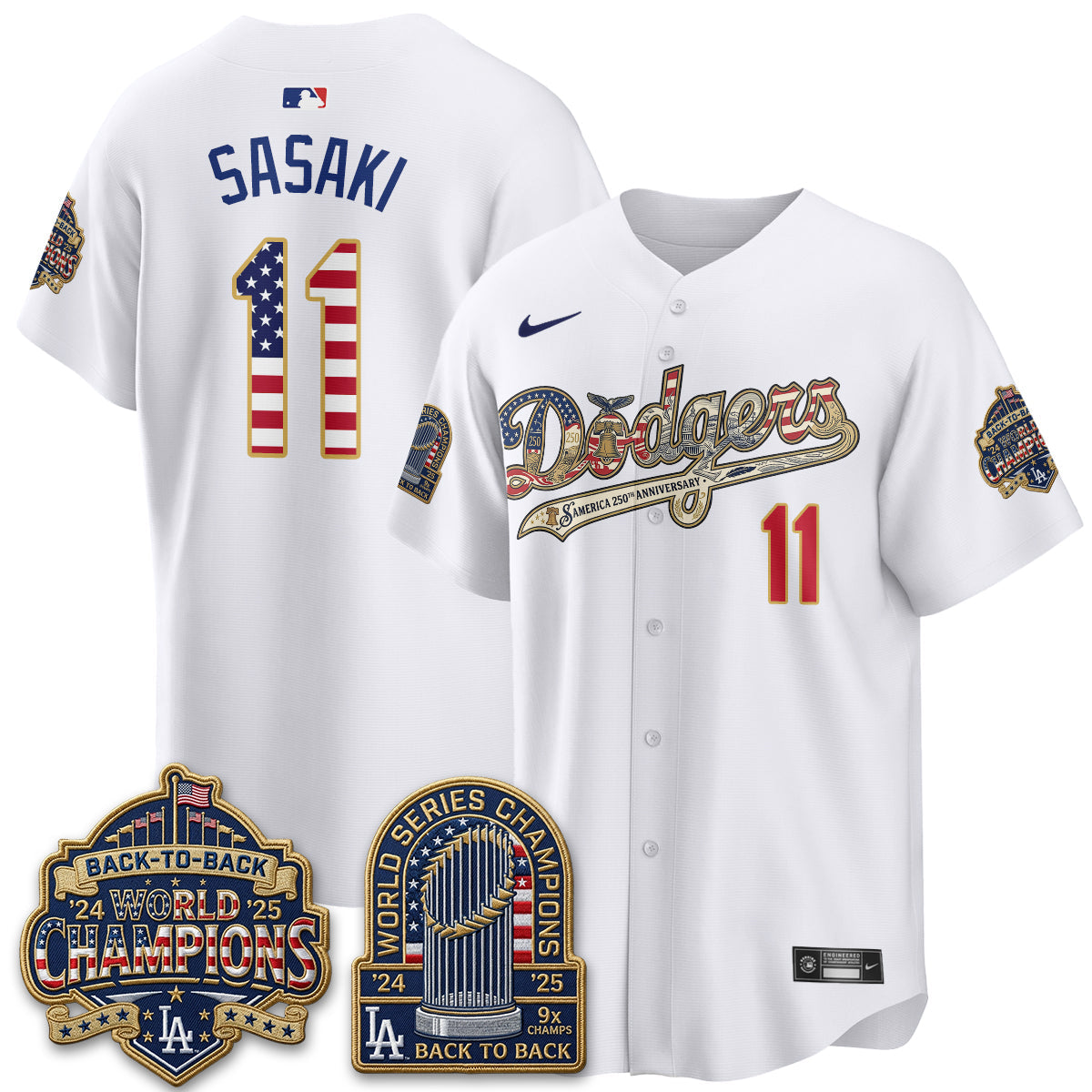 LAD America 250th Anniversary Limited Jersey - Stitched