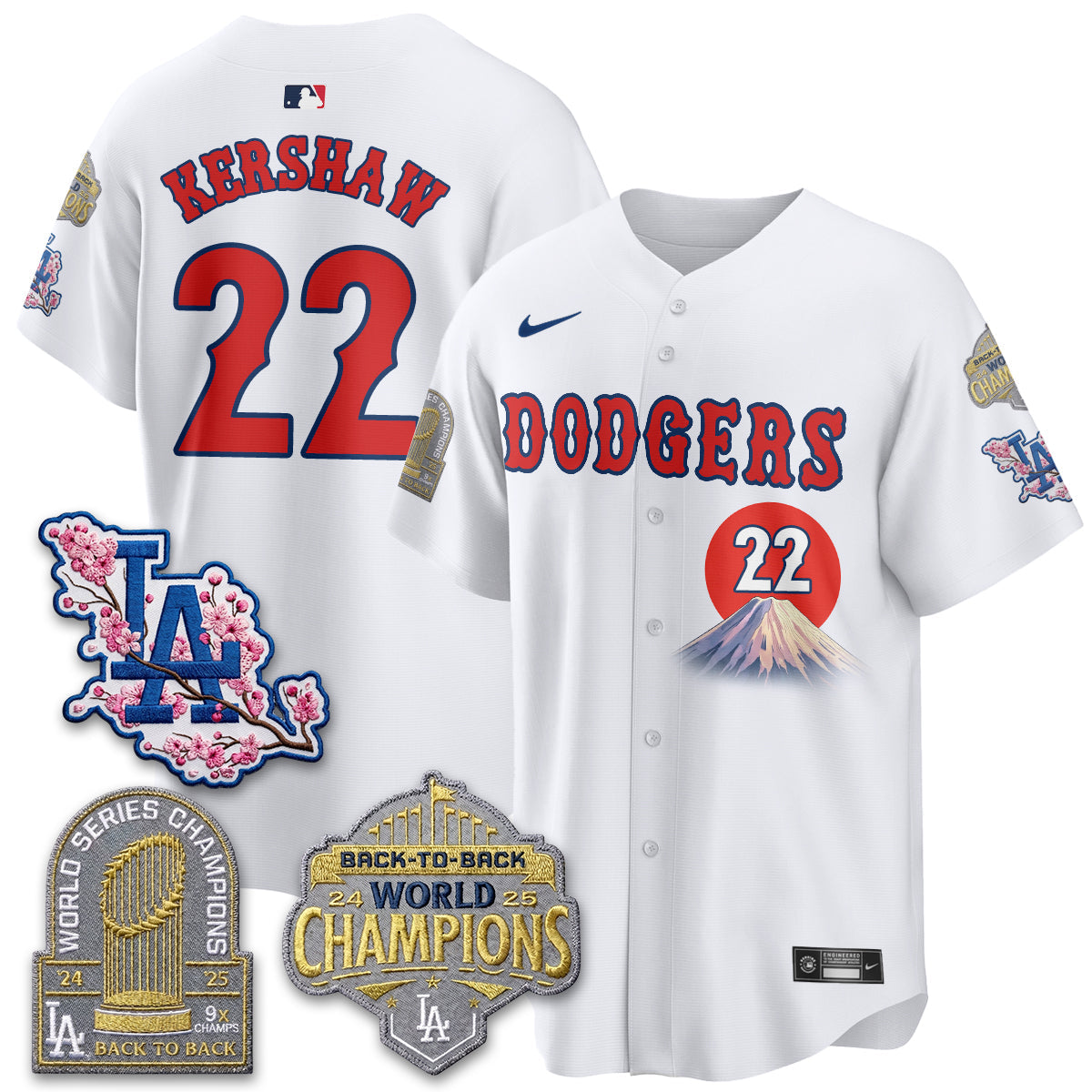 LAD Japanese Heritage Night 2026 Jersey - All Stitched V2