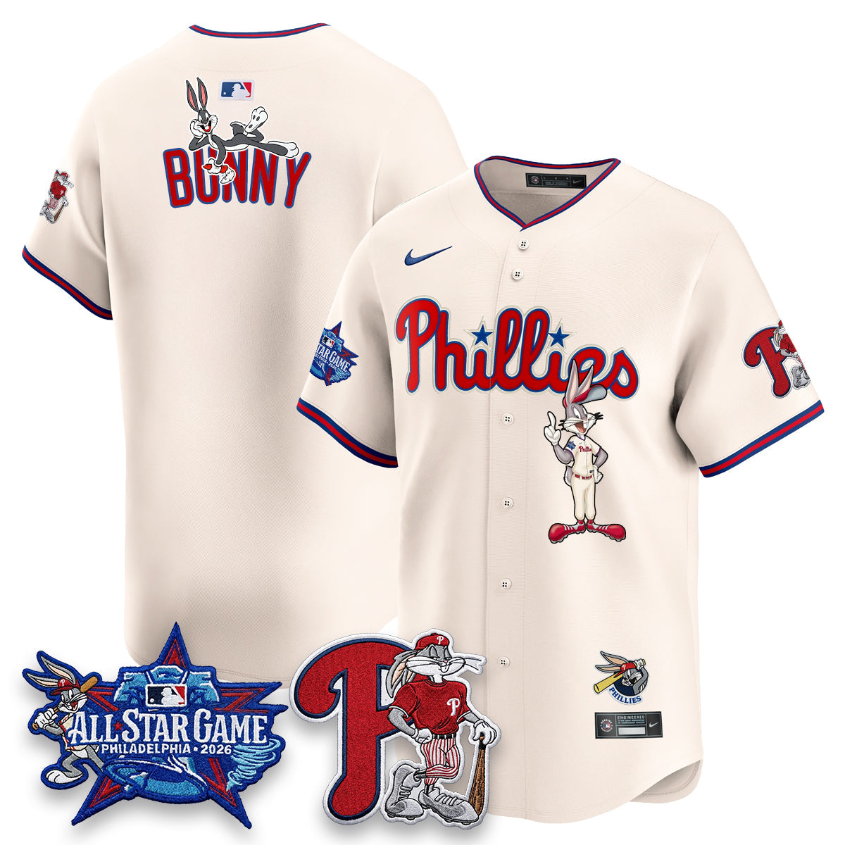 PHI x Bunny Vapor Premier Limited Jersey - Stitched