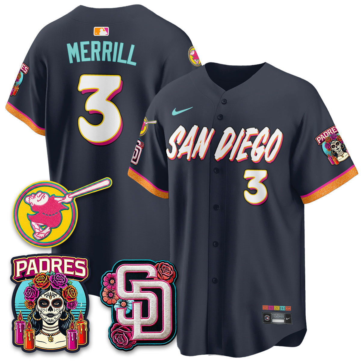 SD 2026 City Connect Vapor Premier Limited Jersey - All Stitched V2