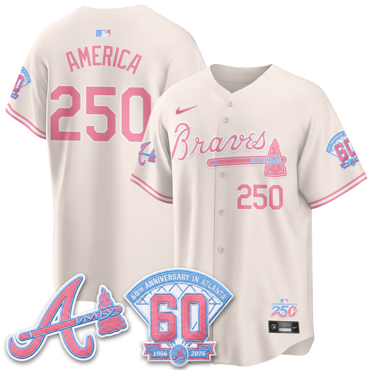 ATL x Bubblegum Vapor Jersey - Stitched