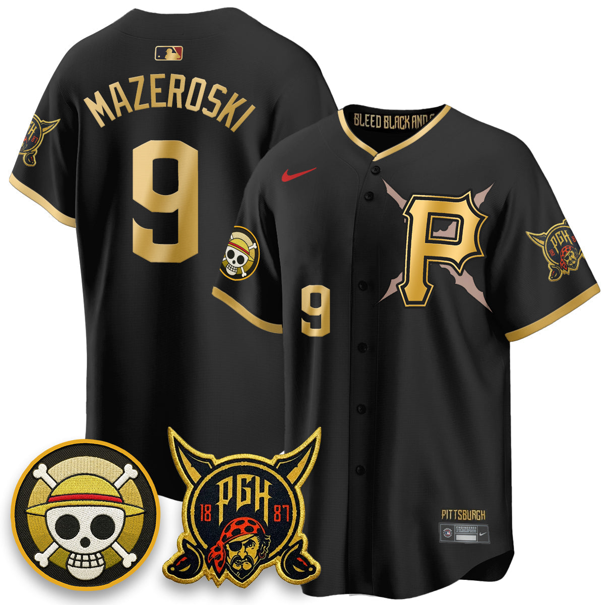 PIT 2026 City Connect x OP Vapor Limited Jersey - All Stitched