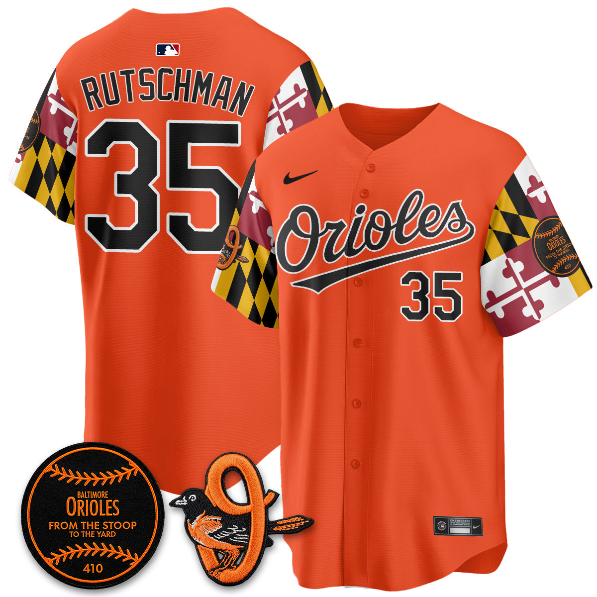 BAL 2026 x Maryland State Flag Vapor Jersey - Stitched V2