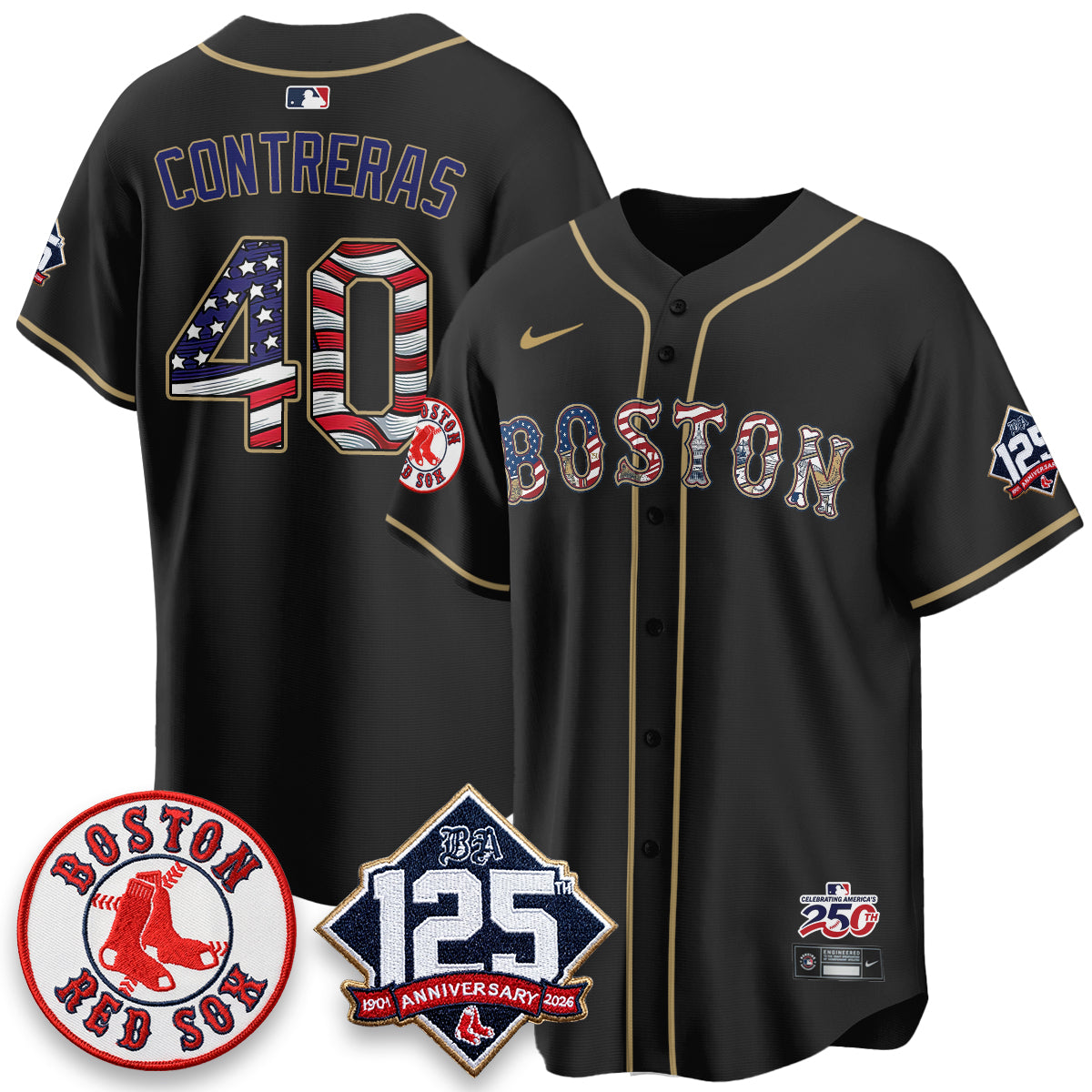 BOS 2026 Independence Day USA Vapor Limited Jersey - Stitched