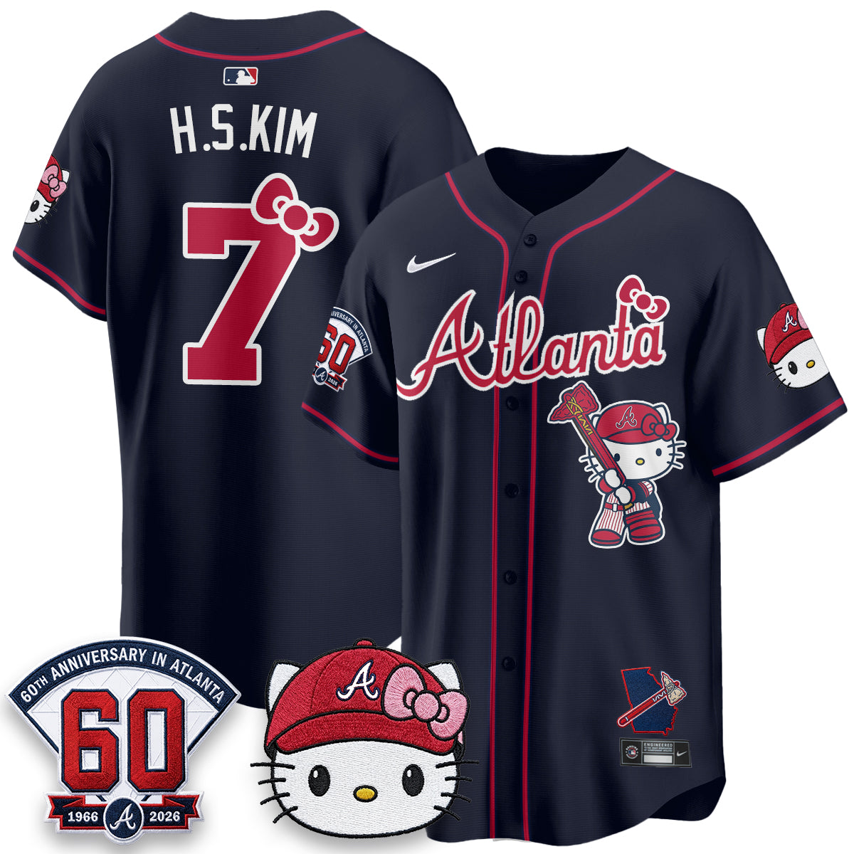 ATL x Meow KT 2026 Vapor Limited Jersey - All Stitched