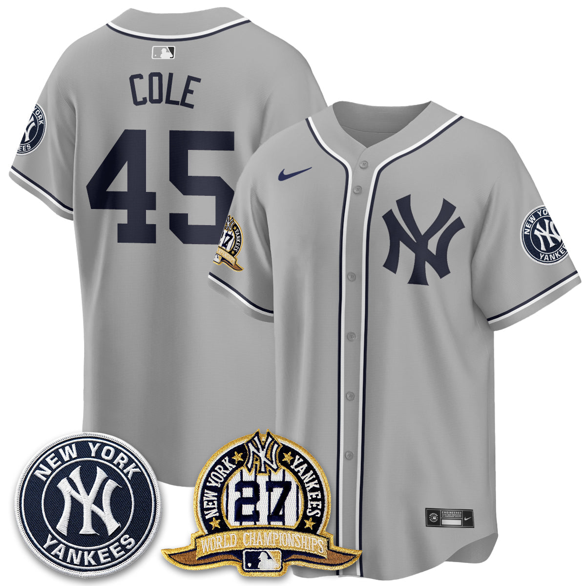 NYY 2026 Black Out Style Vapor Limited Jersey - All Stitched