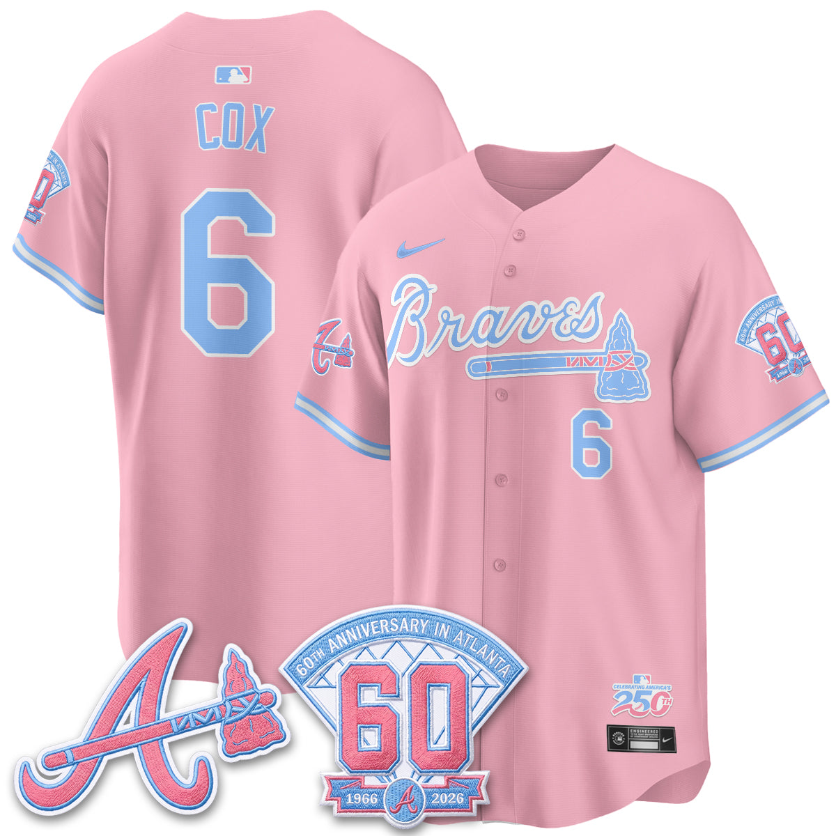 ATL x Bubblegum Vapor Jersey - Stitched