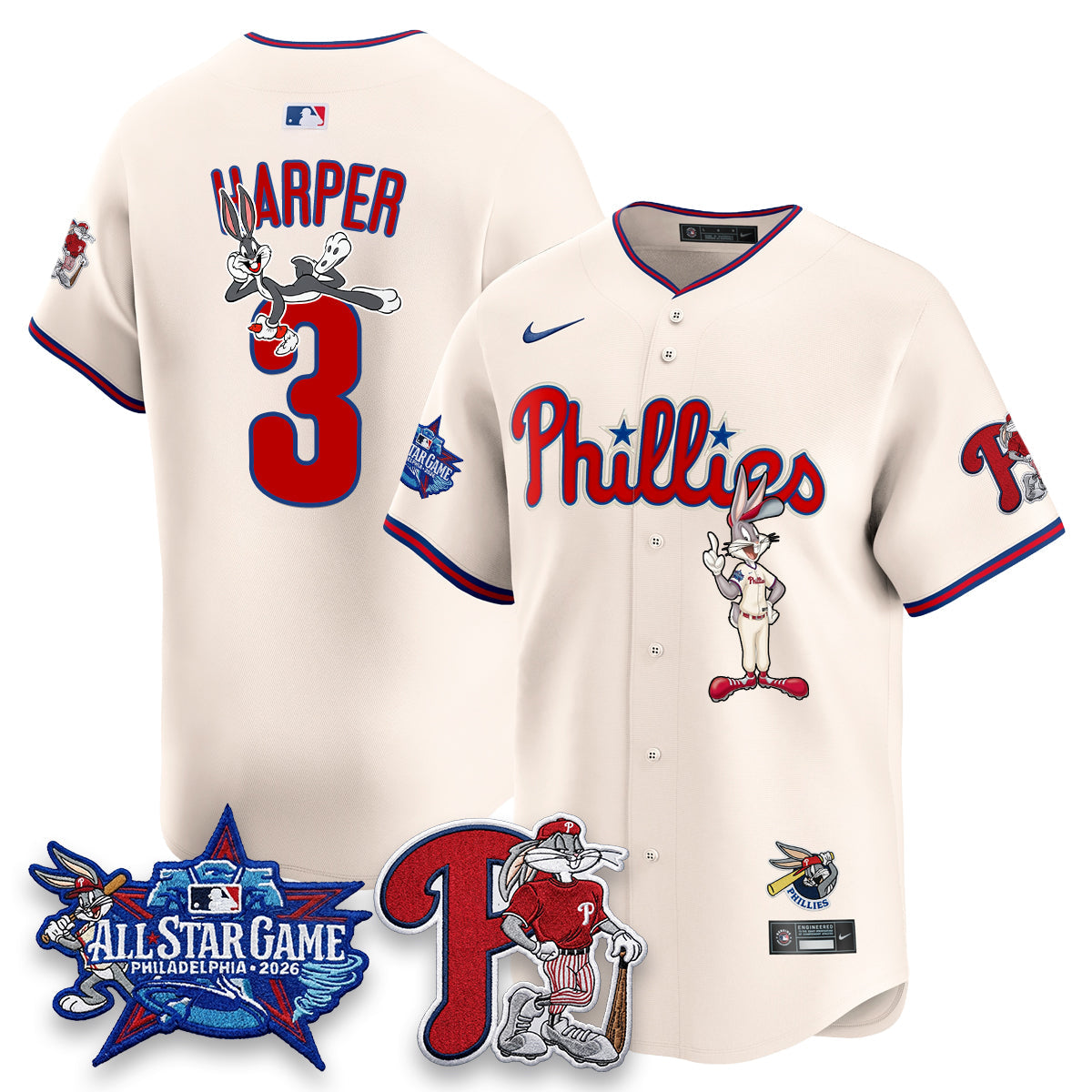 PHI x Bunny Vapor Premier Limited Jersey - Stitched