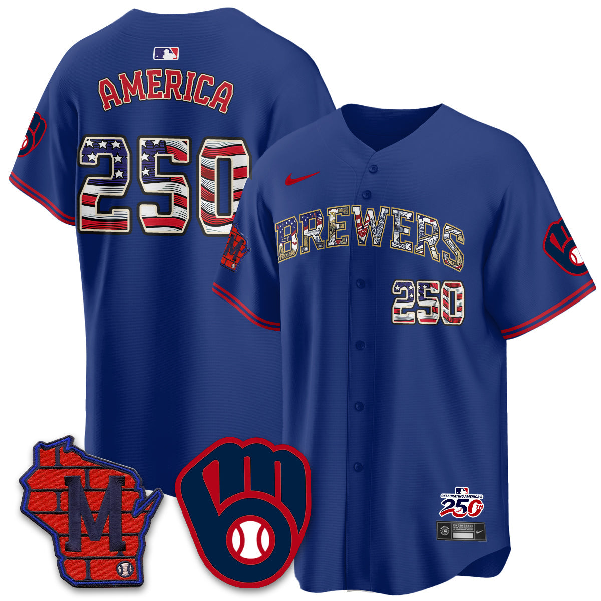 MIL 2026 Independence Day USA Vapor Limited Jersey - Stitched