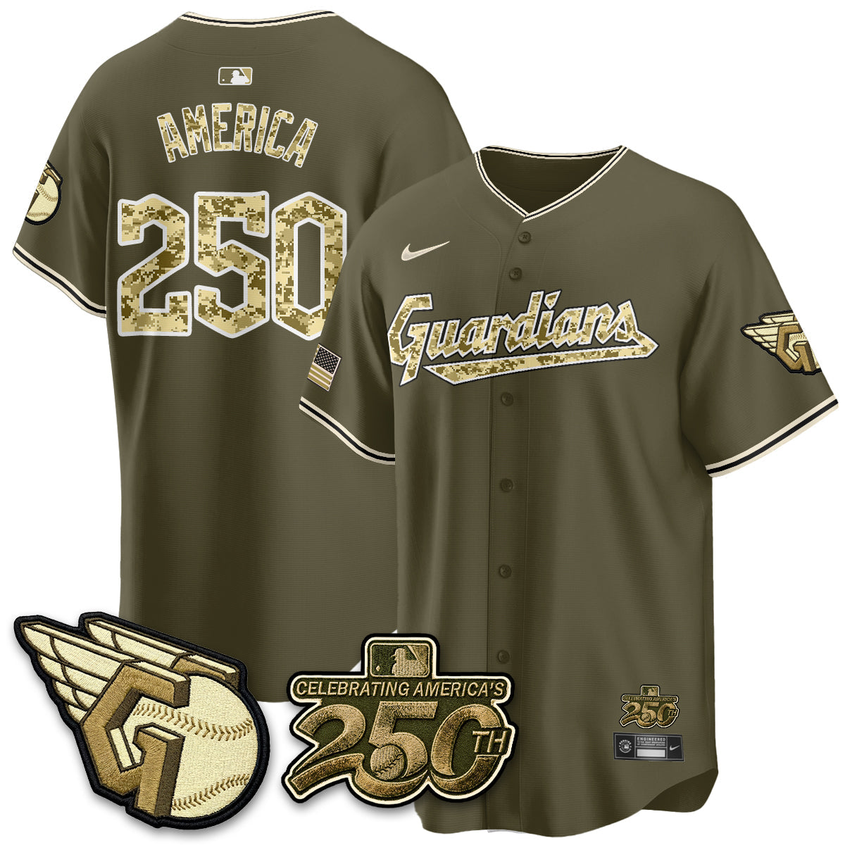 CLE Salute to Service 2026 Vapor Limited Jersey - Stitched