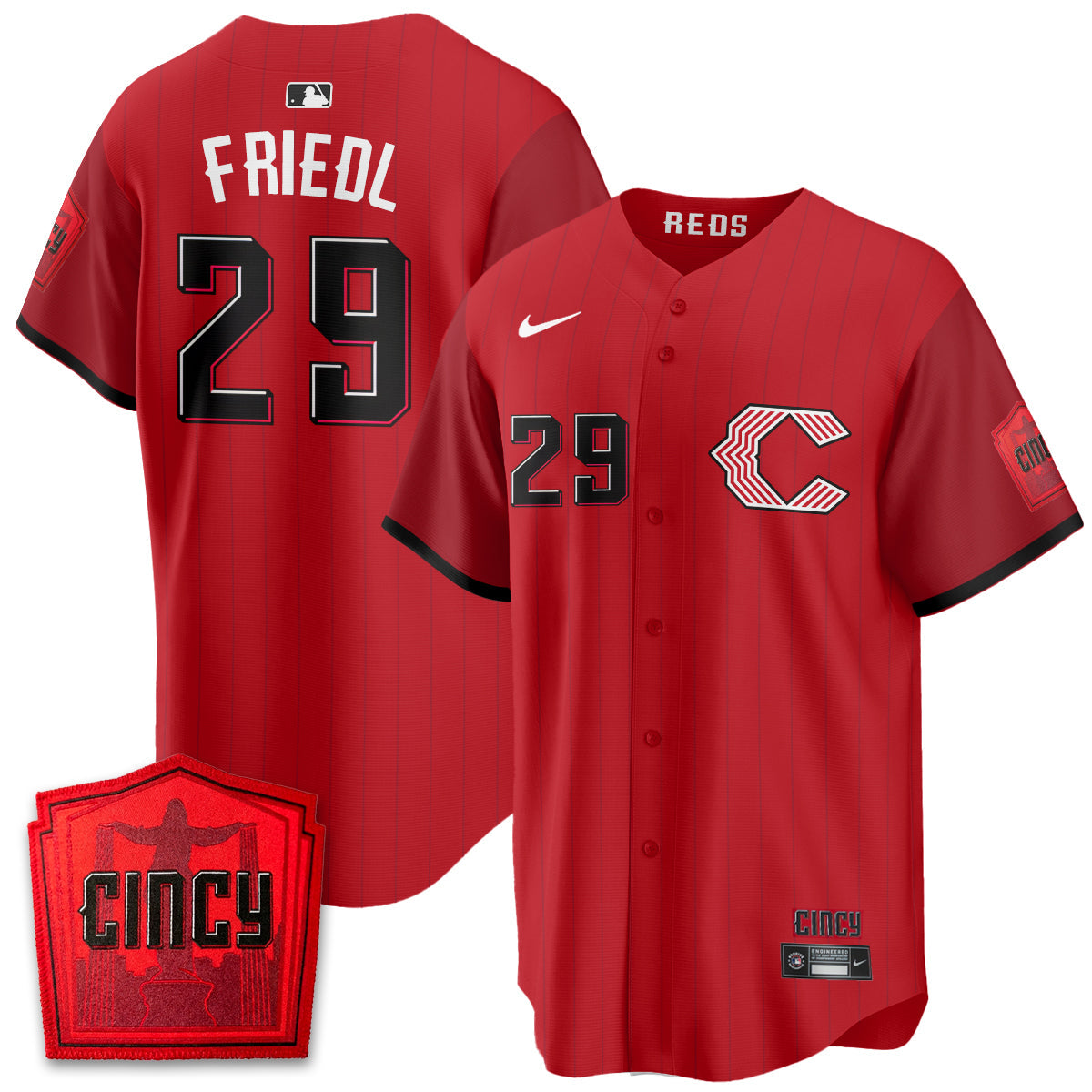 CIN 2026 City Connect Limited Premier Vapor Jersey V4 - Stitched
