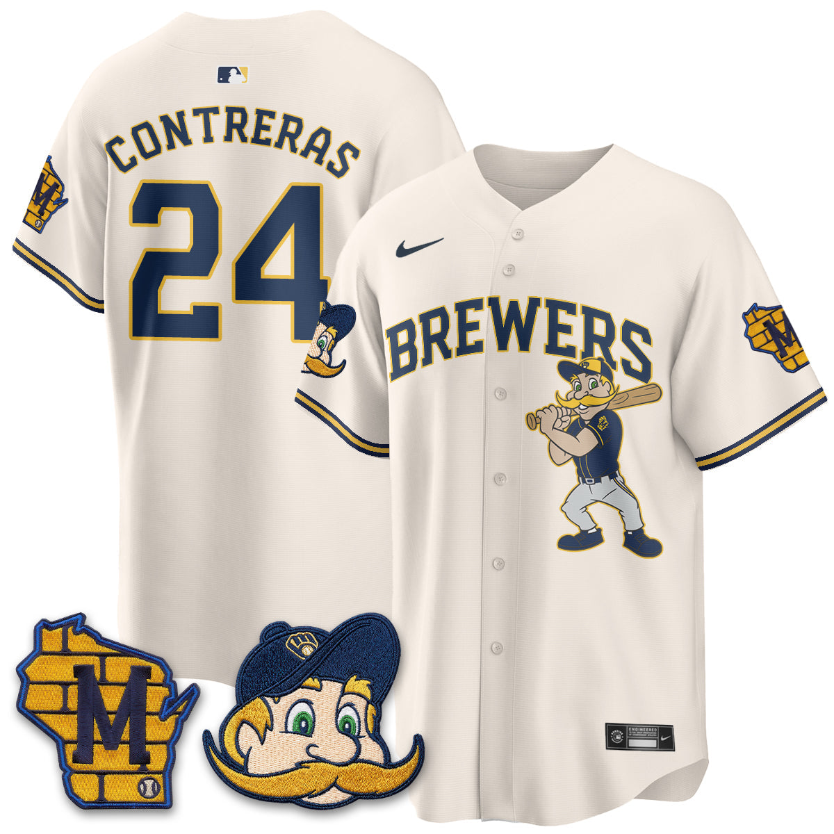 MIL Bernie Edition Vapor Jersey - Stitched