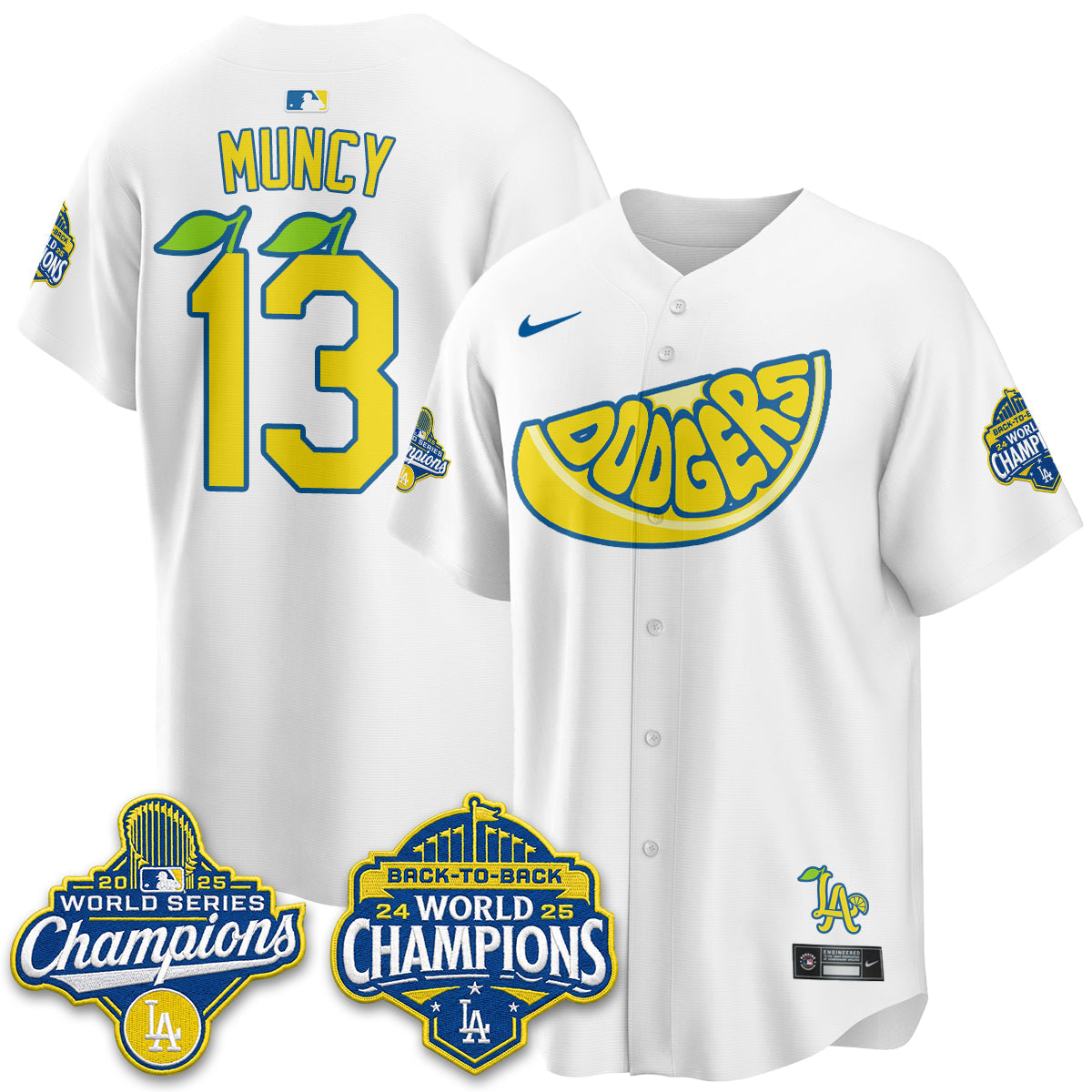 LAD Lemonade Collection Vapor Jersey - Stitched