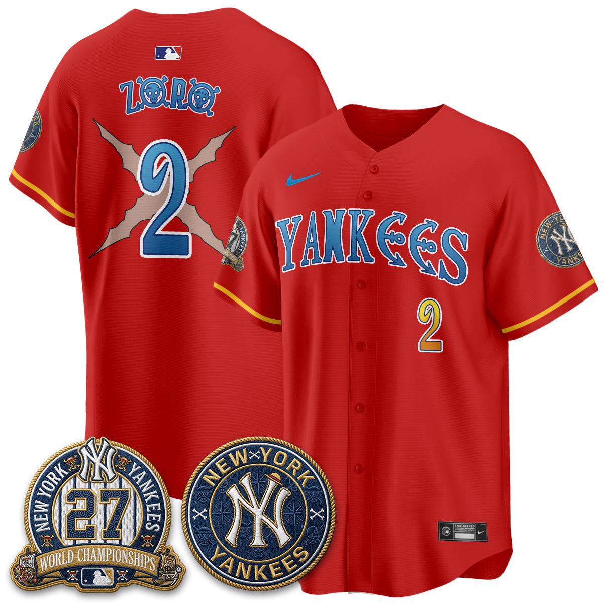 NYY x Japanese Cartoon Limited Jersey -  Stitched