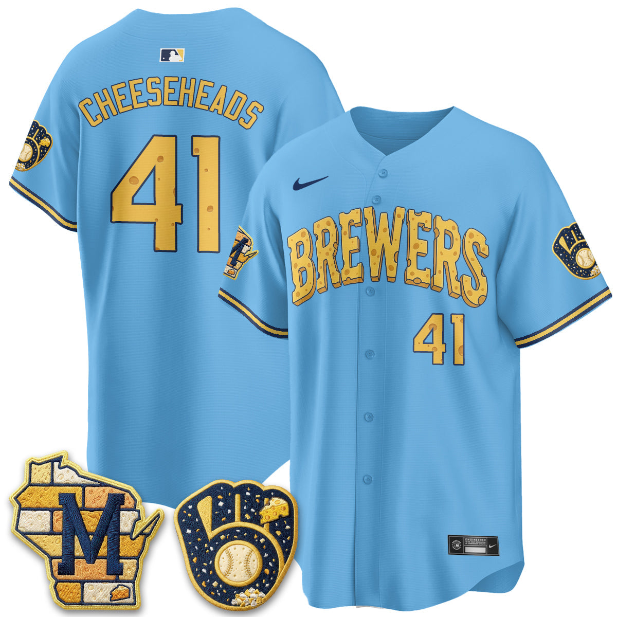 MIL Cheesehead Edition Vapor Limited Jersey - Stitched
