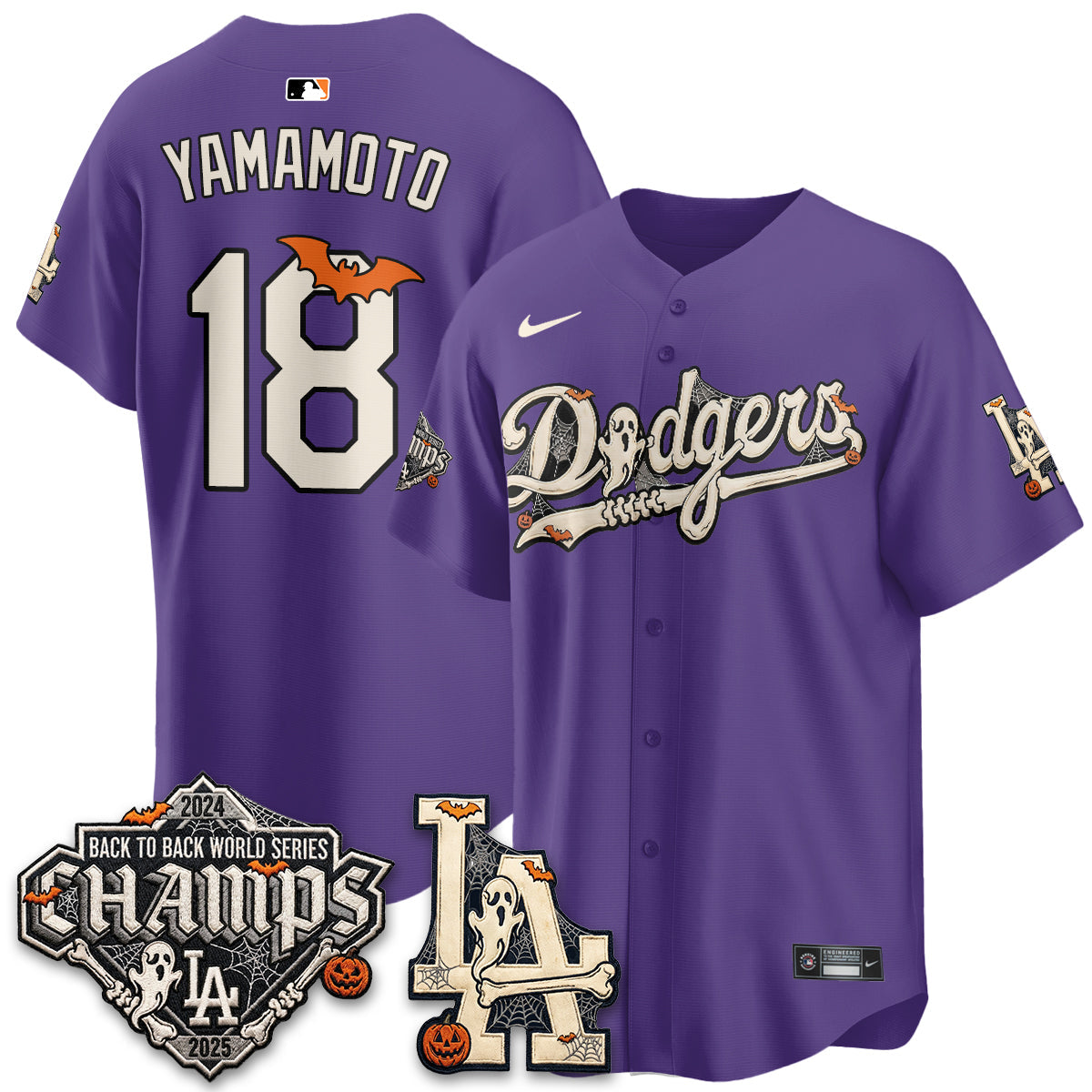 LAD Halloween 2026 Vapor Jersey - Stitched