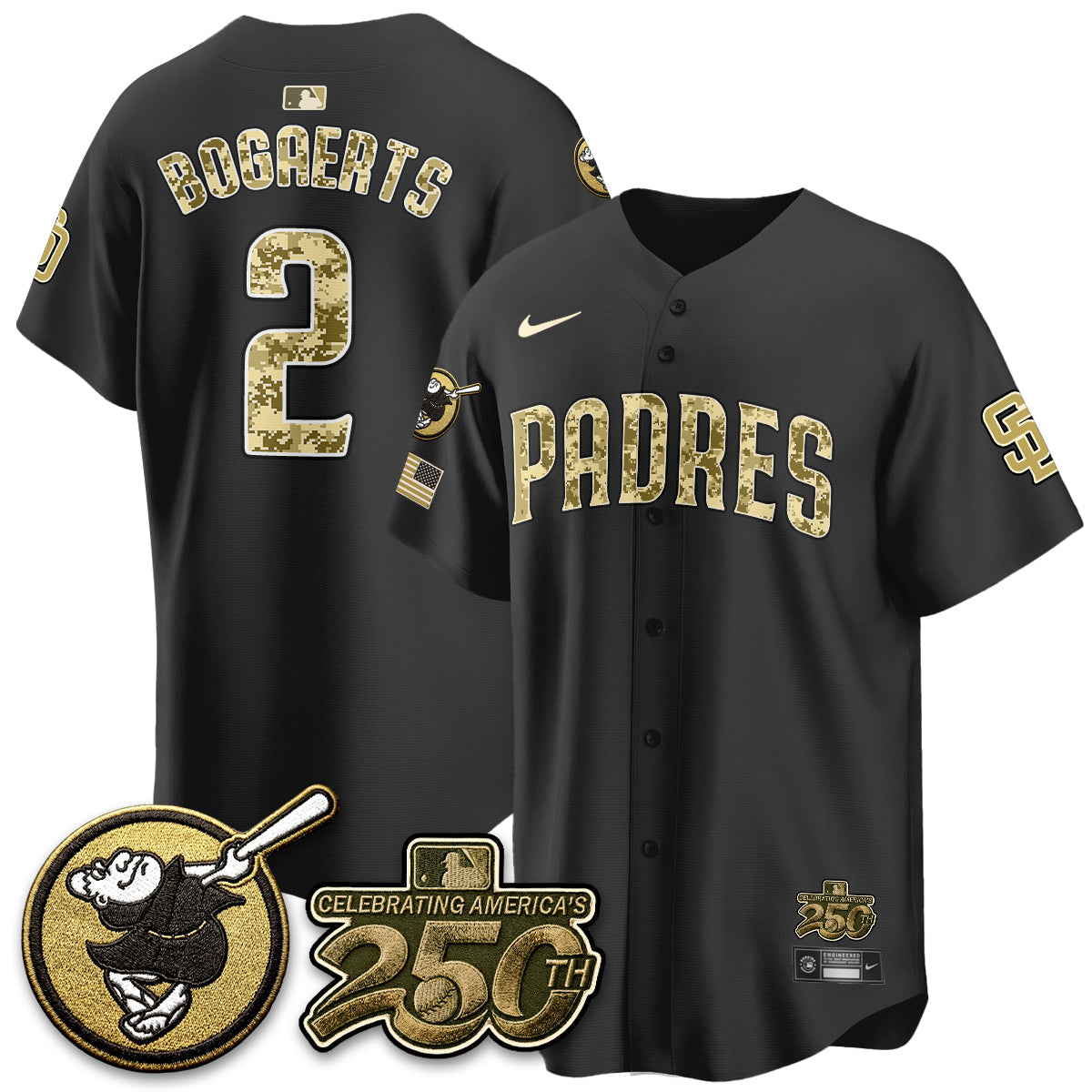 SD 2026 Armed Forces Day Jersey - All Stitched V2