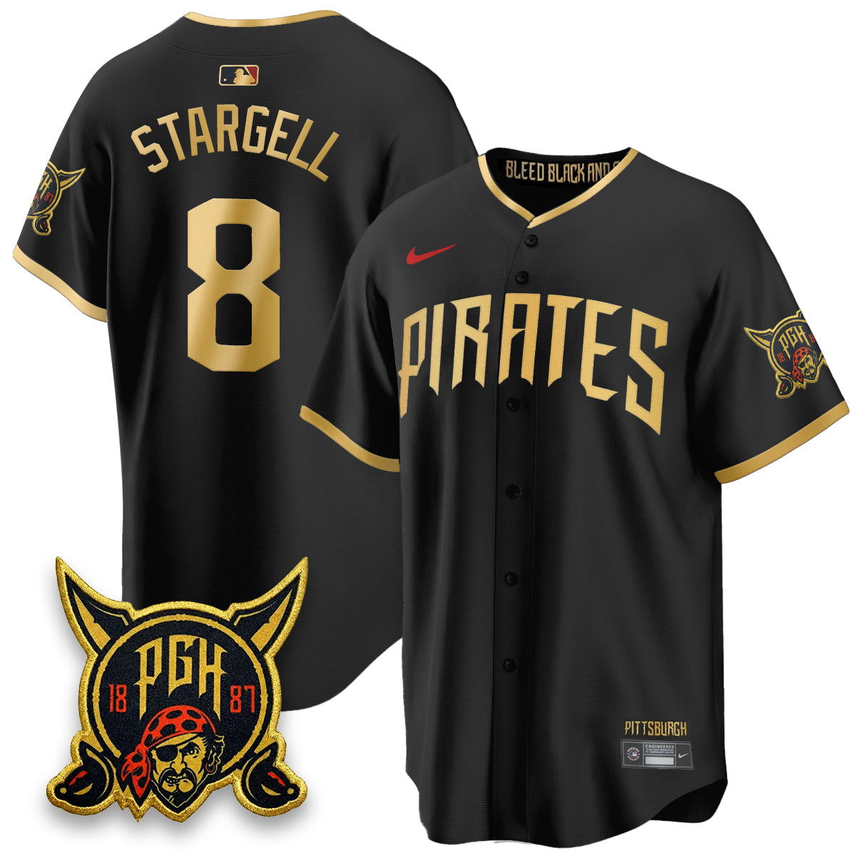 PIT 2026 City Connect Vapor Limited Jersey - All Stitched