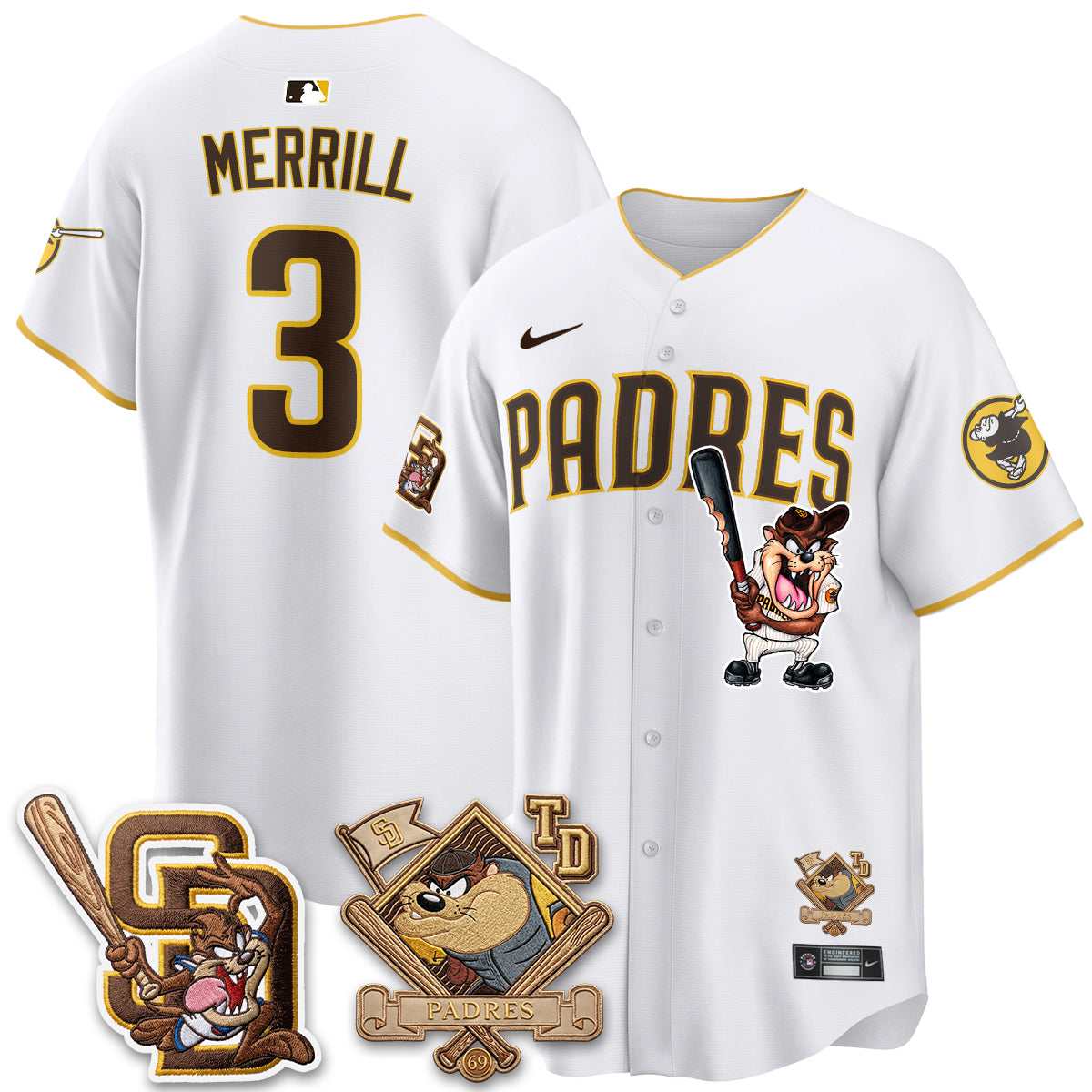 SD x Cat 2026 Vapor Limited Jersey - Stitched