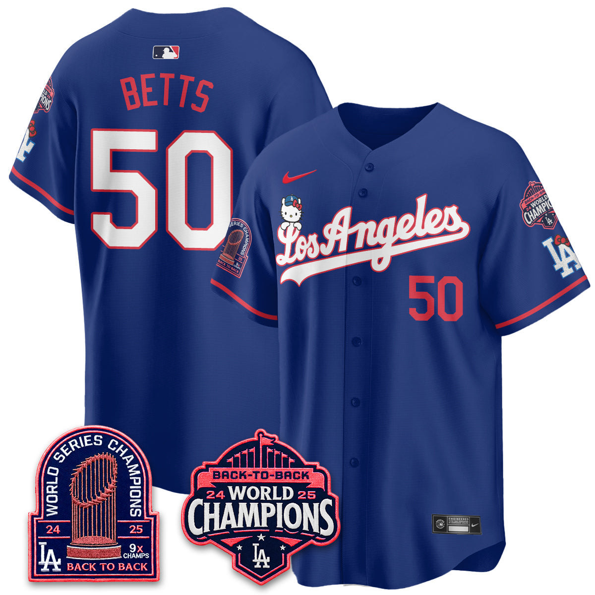 LAD x Hello Kitty Night 2026 Vapor Jersey - All Stitched - V2