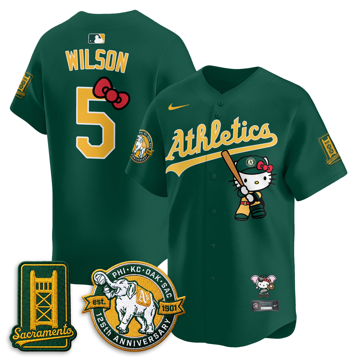 OAK x Meow KT 2026 Vapor Limited Jersey - Stitched