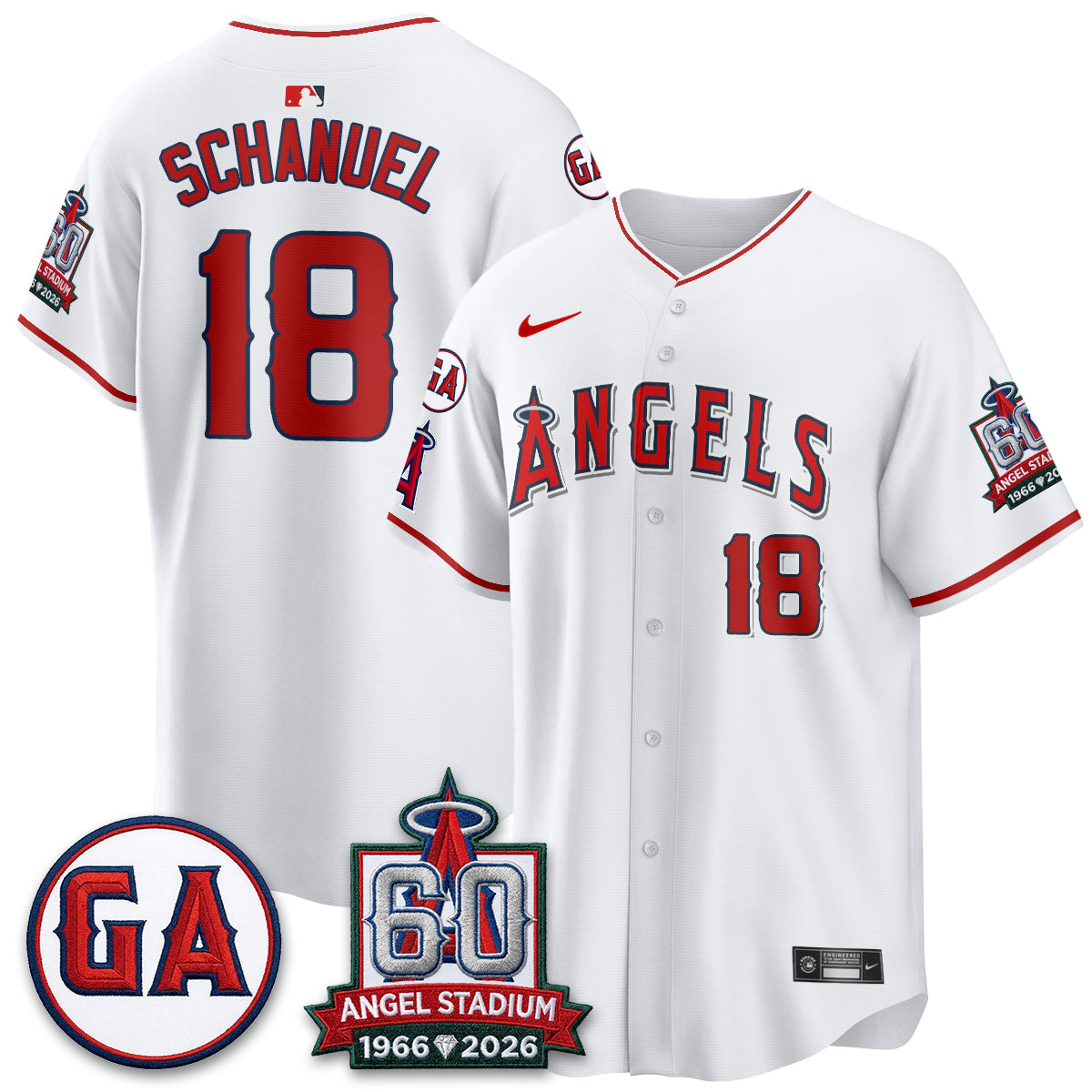 LAA 60th Anniversary Vapor Jersey - All Stitched V3