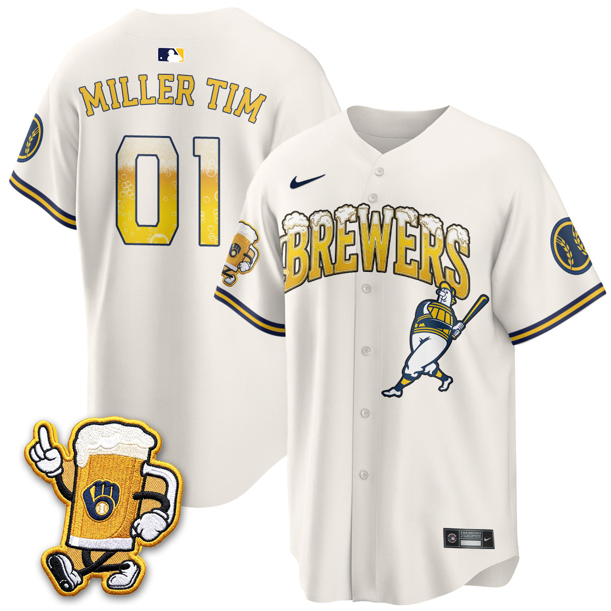 MIL "Pitcher & Pint" Edition Vapor Jersey V2 - Stitched