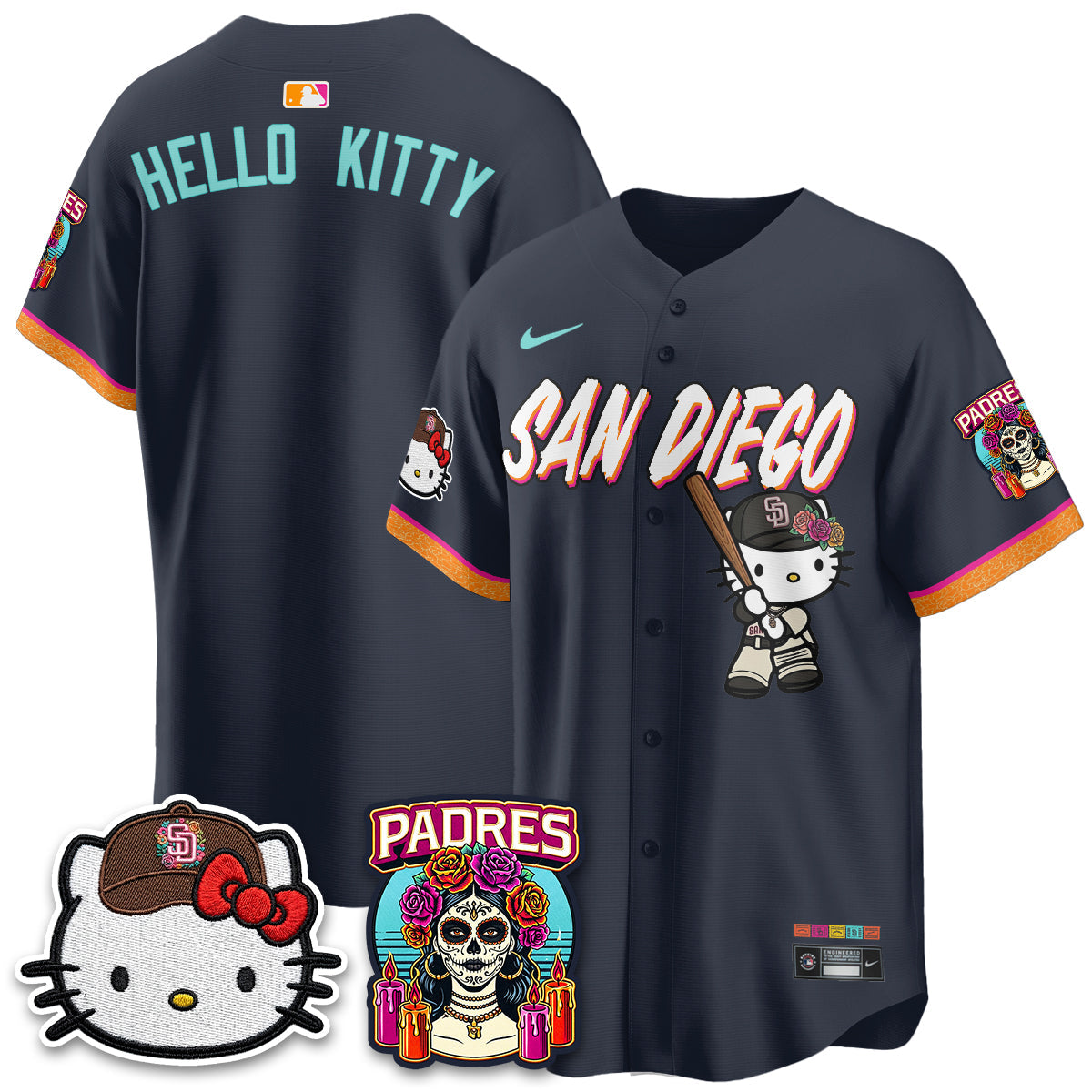 SD 2026 City Connect x Meow KT Vapor Limited Jersey - All Stitched