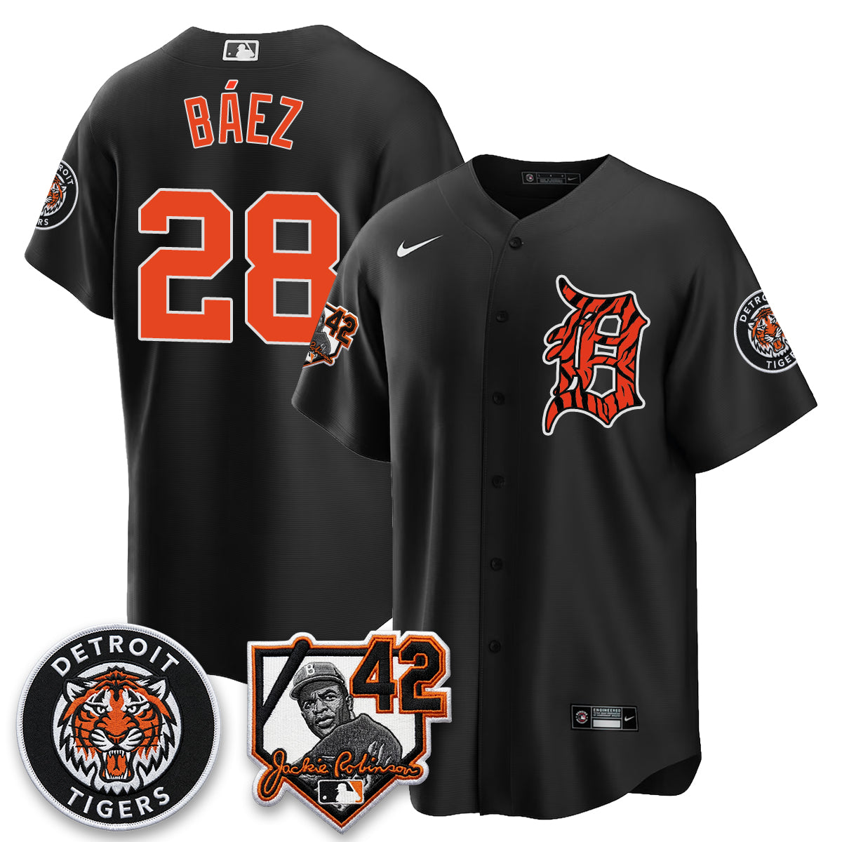 DET 2026 Jackie Robinson Day Vapor Limited Jersey - All Stitched