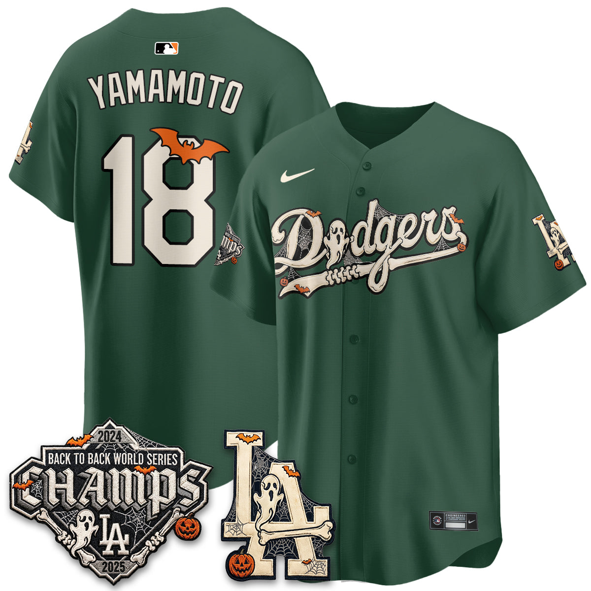 LAD Halloween 2026 Vapor Jersey - Stitched