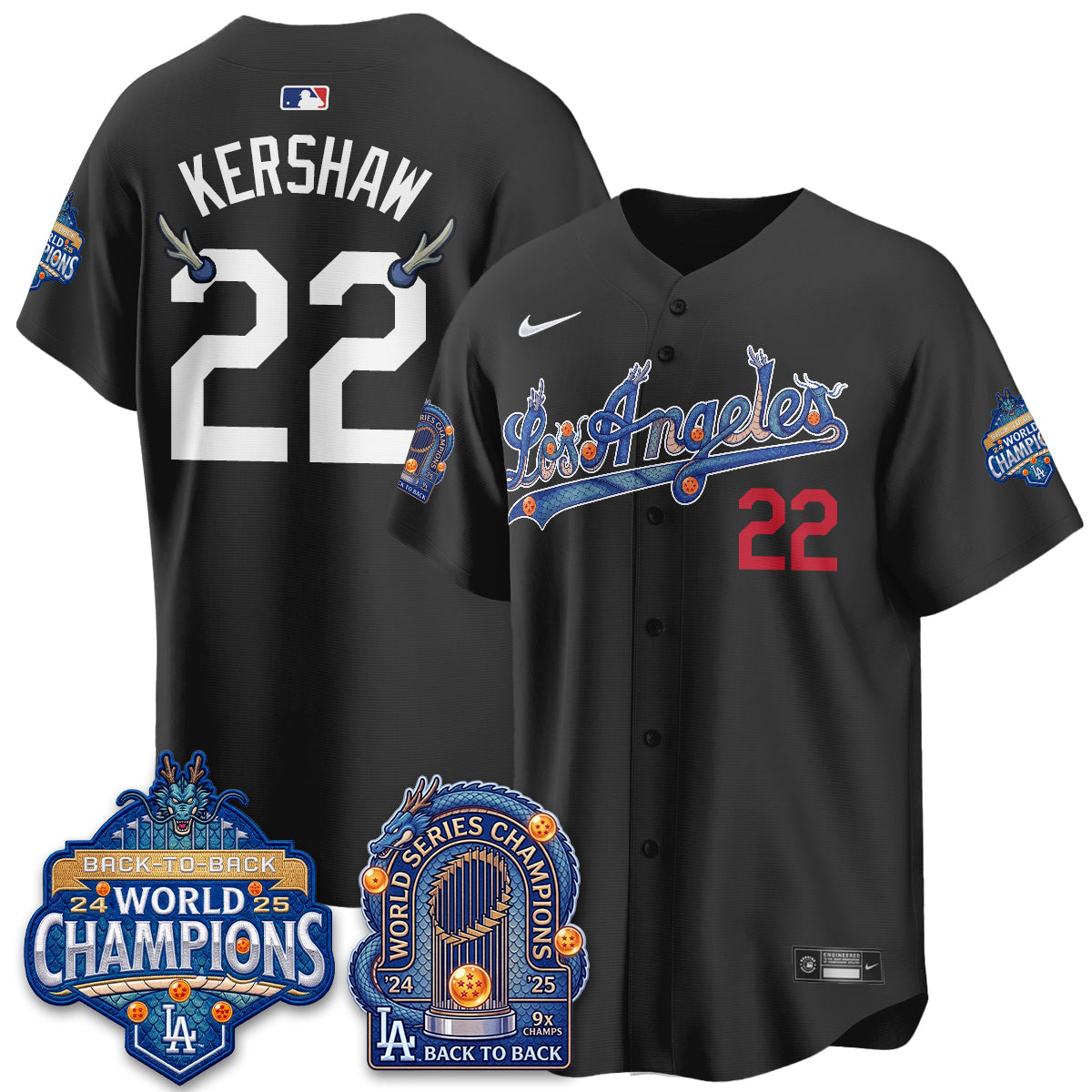 LAD x DB Night 2026 Vapor Jersey - Stitched