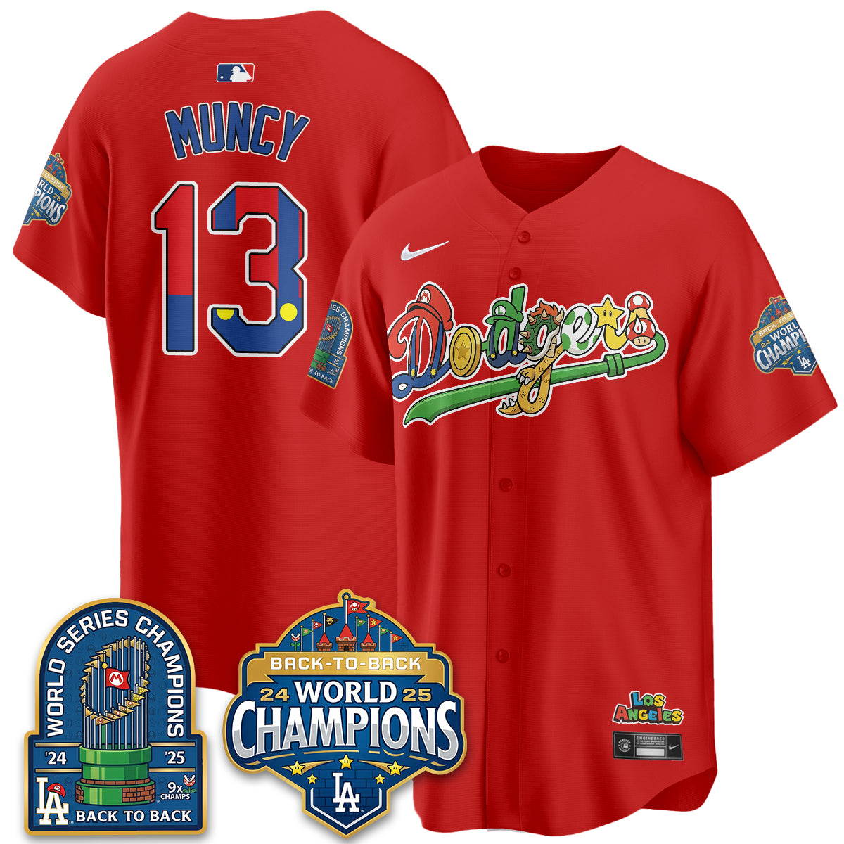LAD x The Red Plumber Vapor Jersey - Printed