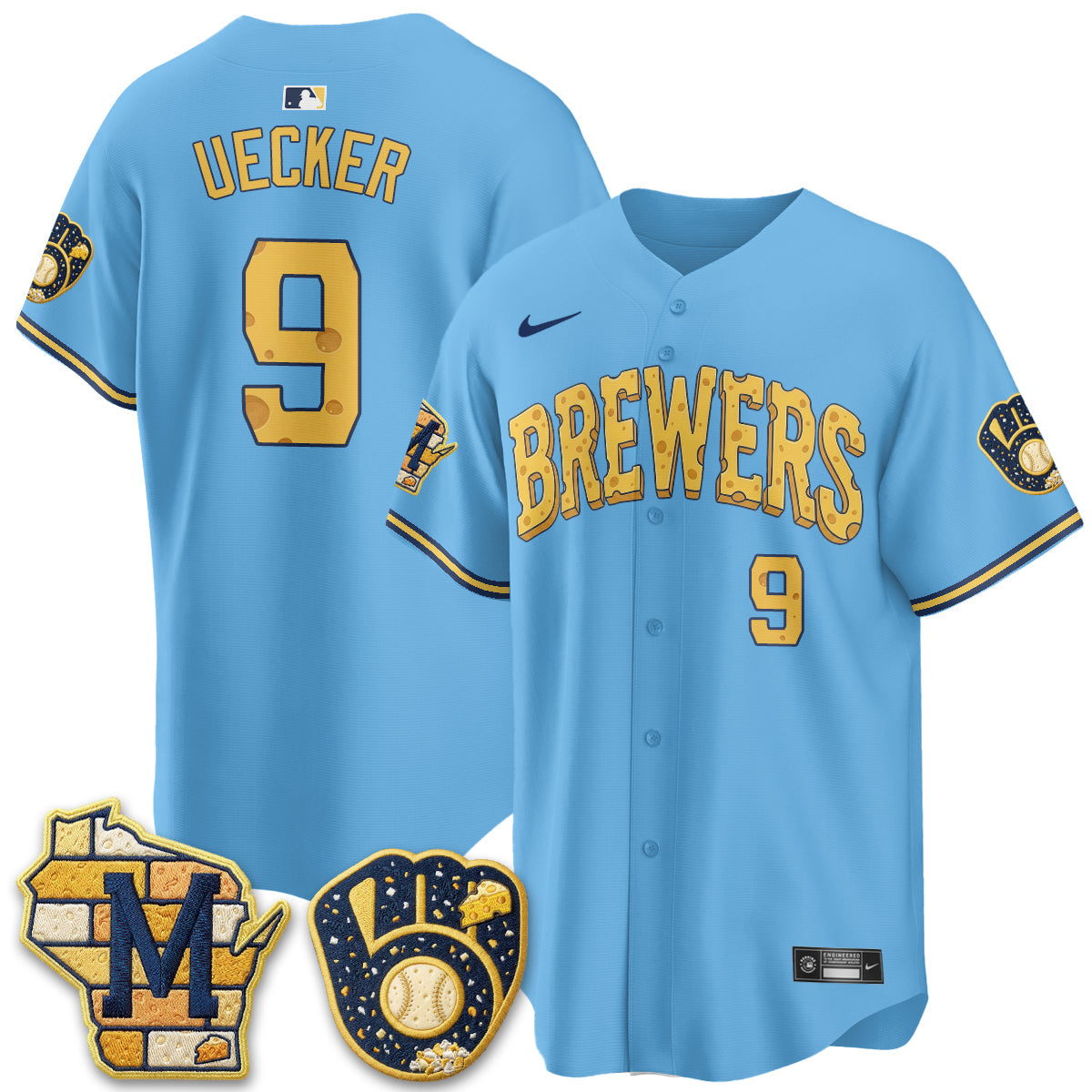 MIL Cheesehead Edition Vapor Limited Jersey - Stitched