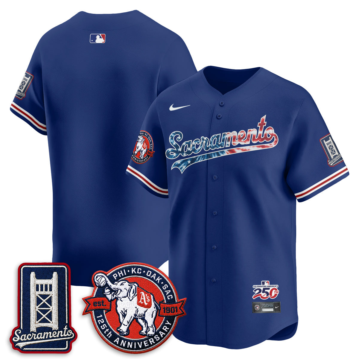 OAK Americana 2026 Vapor Limited Jersey - Stitched