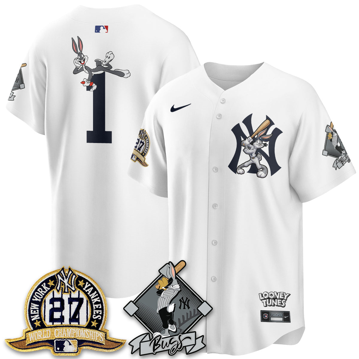 NYY Bunny Vapor Limited Jersey V2- Stitched