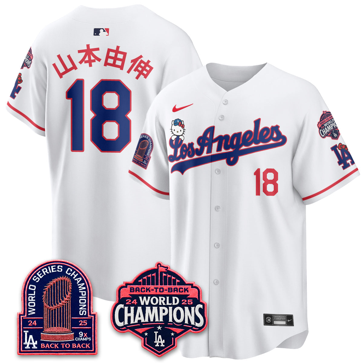 LAD x Hello Kitty Night 2026 Vapor Jersey - All Stitched - V2