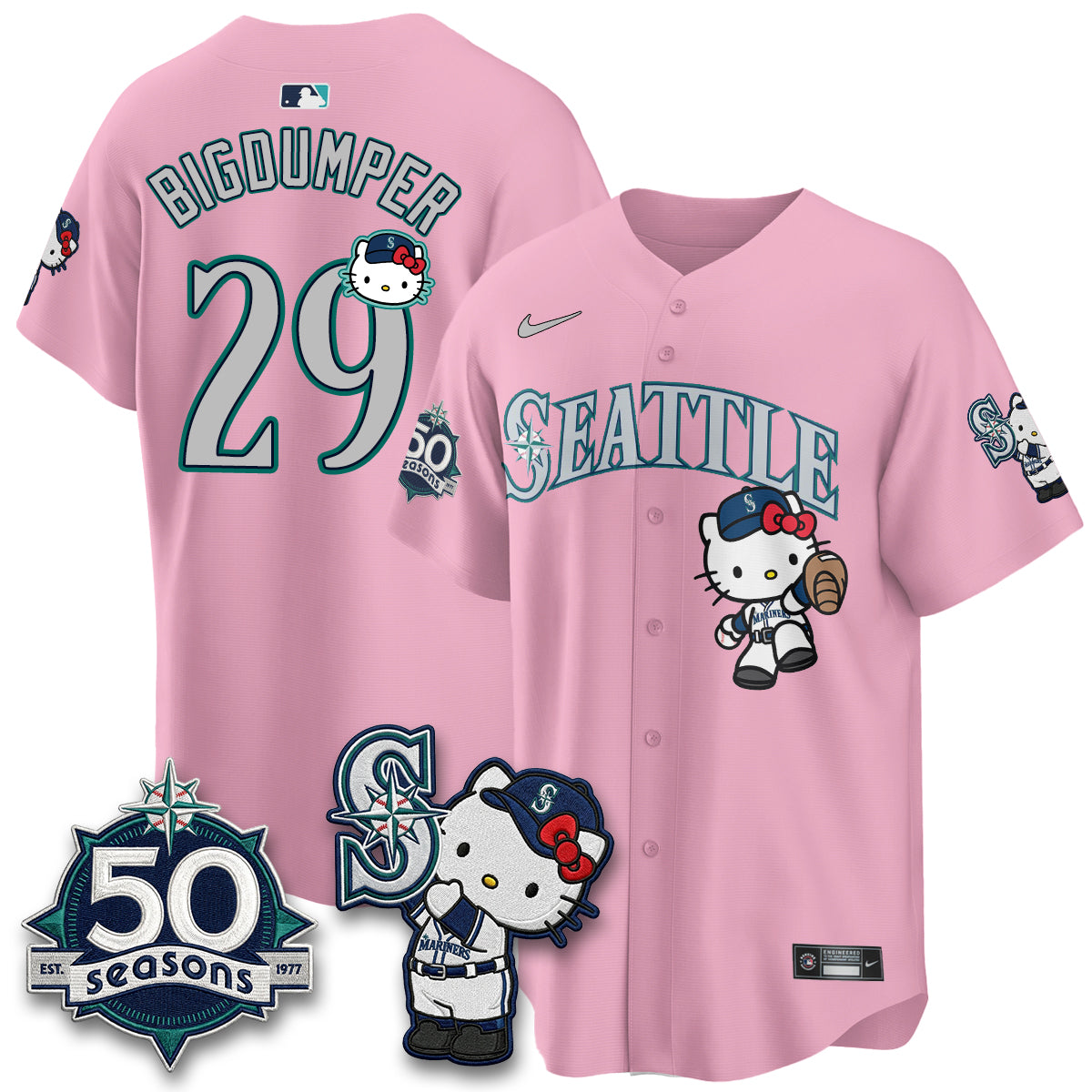 SEA x Meow KT Night Limited Jersey - All Stitched V2