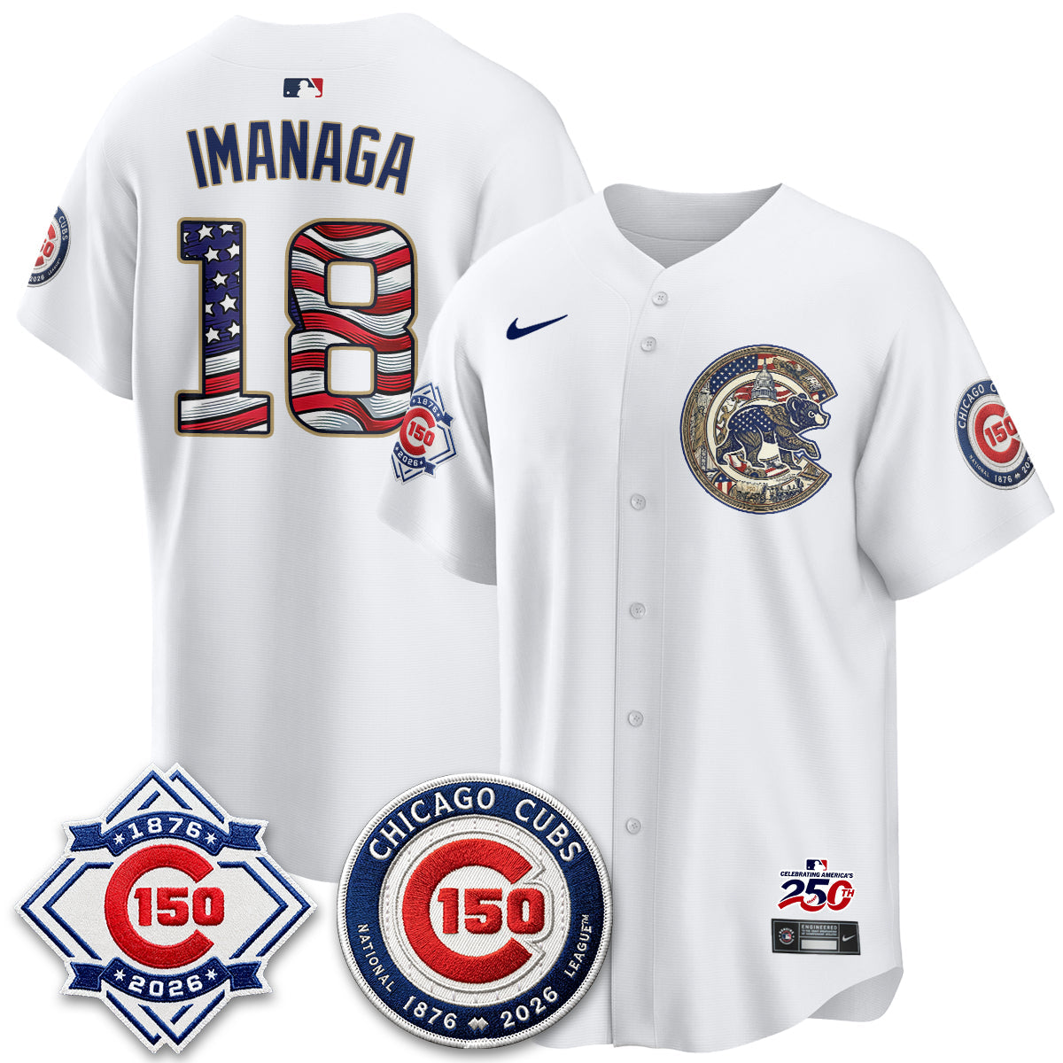CHC 2026 Independence Day USA Vapor Limited Jersey - Stitched