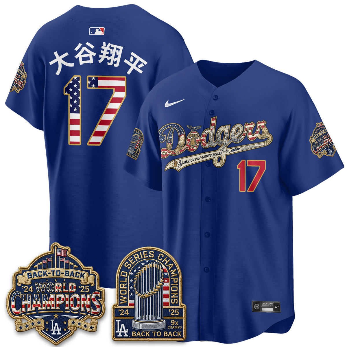 LAD America 250th Anniversary Limited Jersey - Stitched