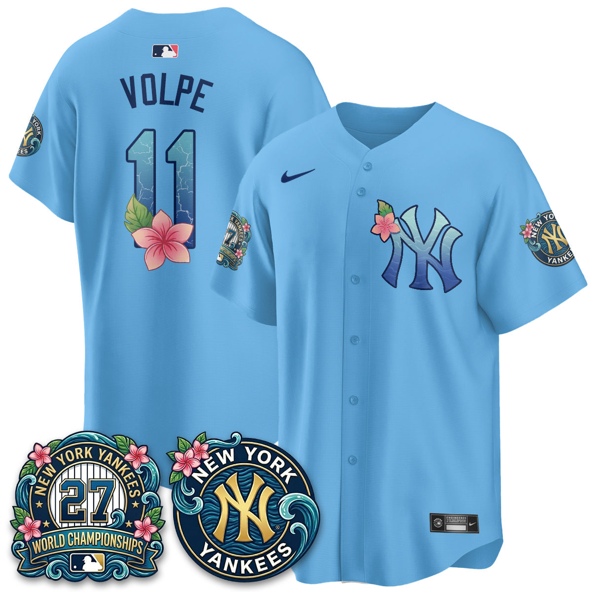NYY "Aloha Spirit" Vapor Limited Jersey - Printed