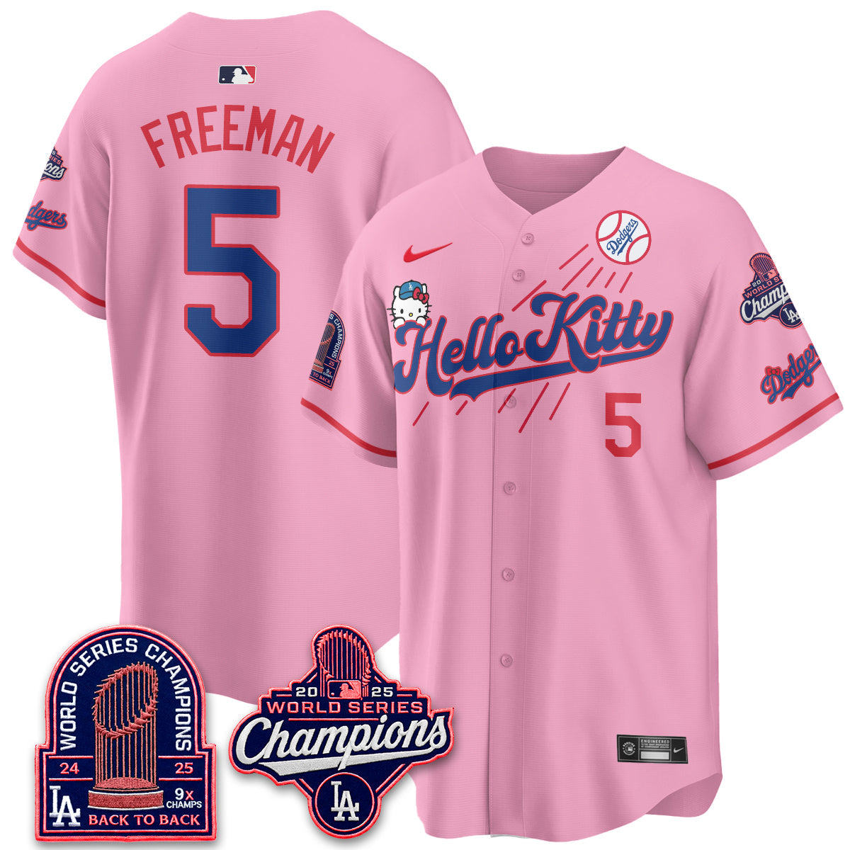 LAD x Hello Kitty Night 2026 Vapor Jersey - All Stitched - V3