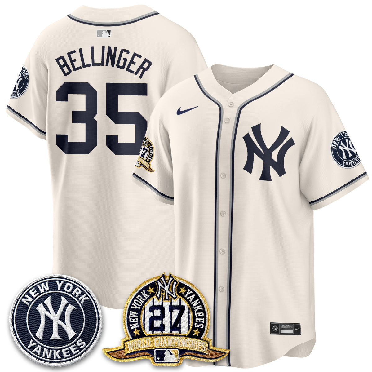NYY 2026 Black Out Style Vapor Limited Jersey - All Stitched