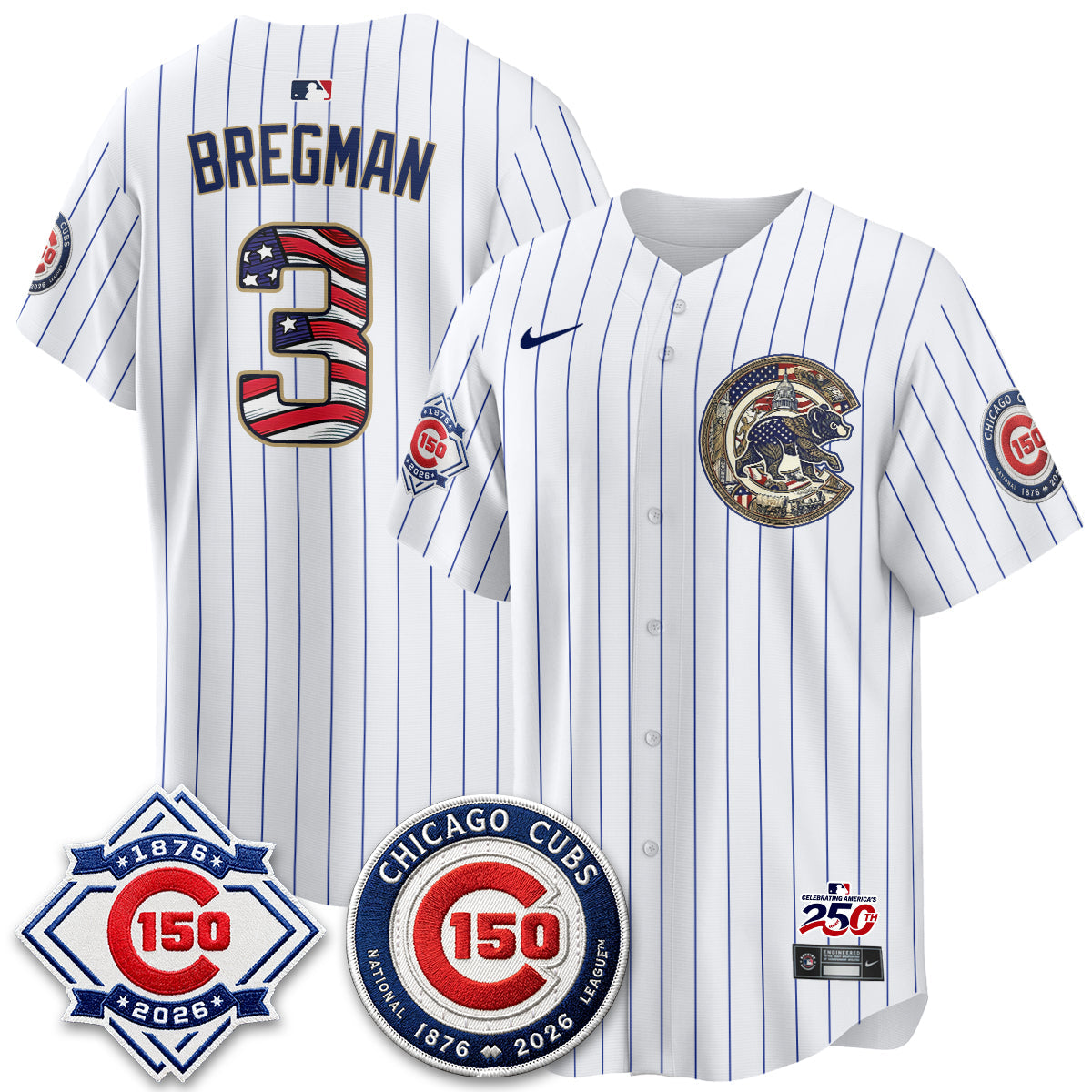 CHC 2026 Independence Day USA Vapor Limited Jersey - Stitched