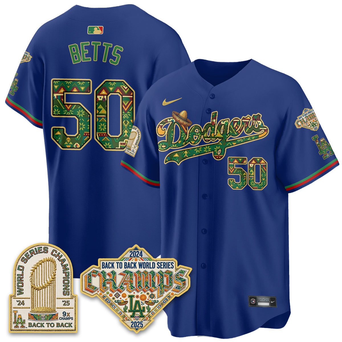 LAD x Mexican Heritage 2026 Limited Vapor Jersey - Stitched