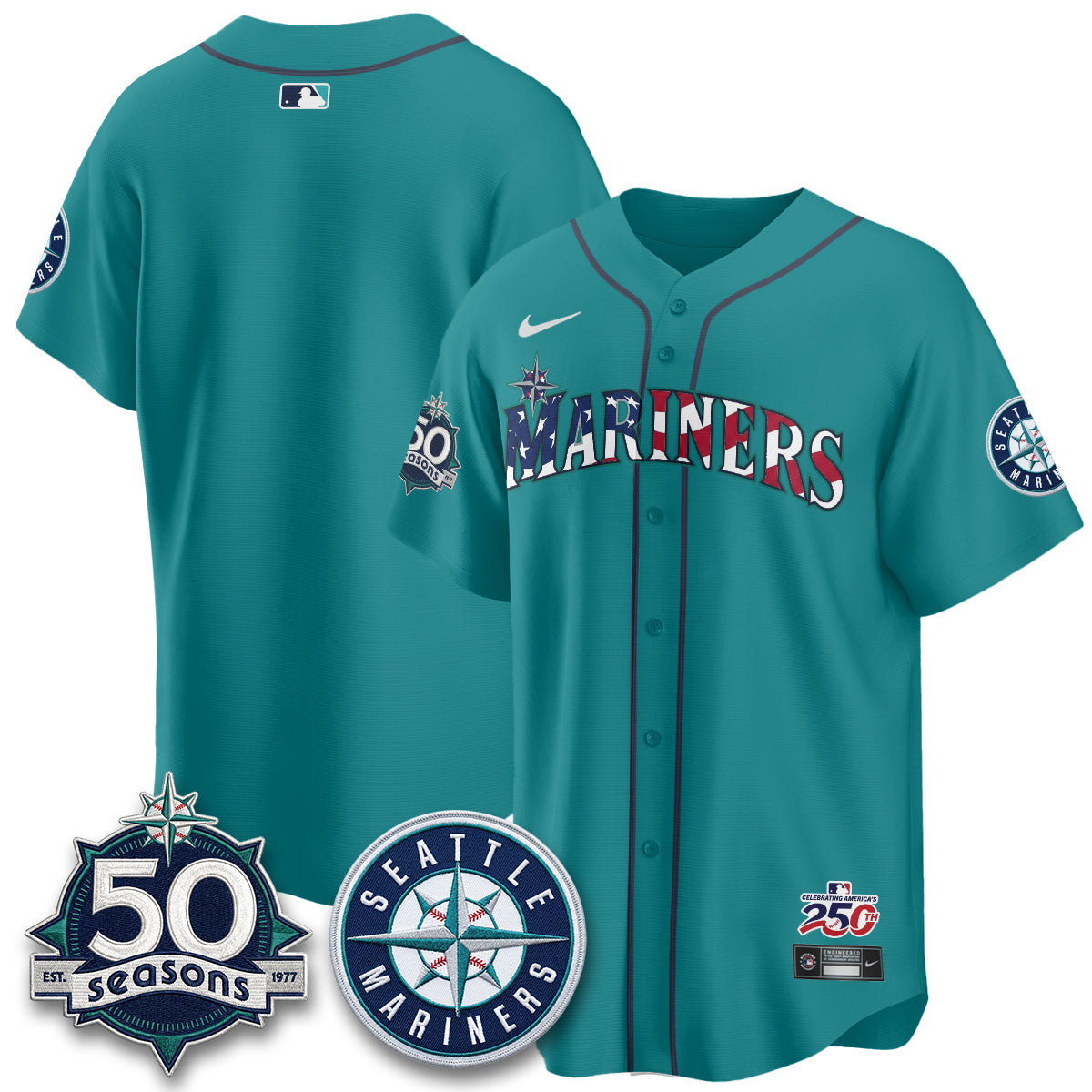 SEA Americana 2026 Vapor Limited Jersey - Stitched