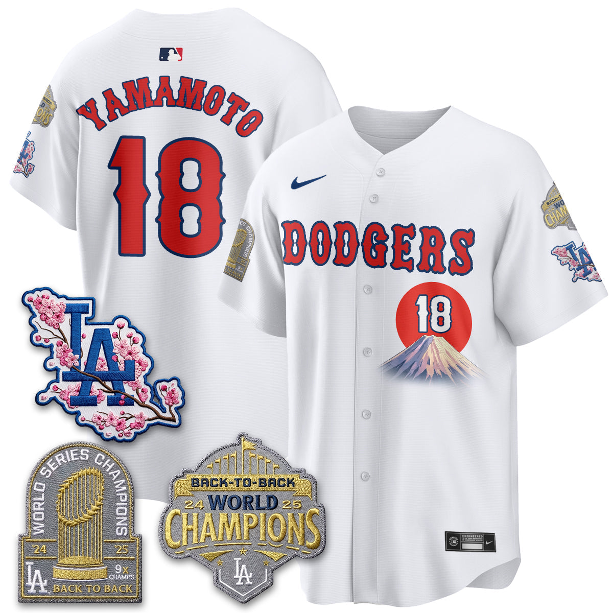 LAD Japanese Heritage Night 2026 Jersey - All Stitched V2