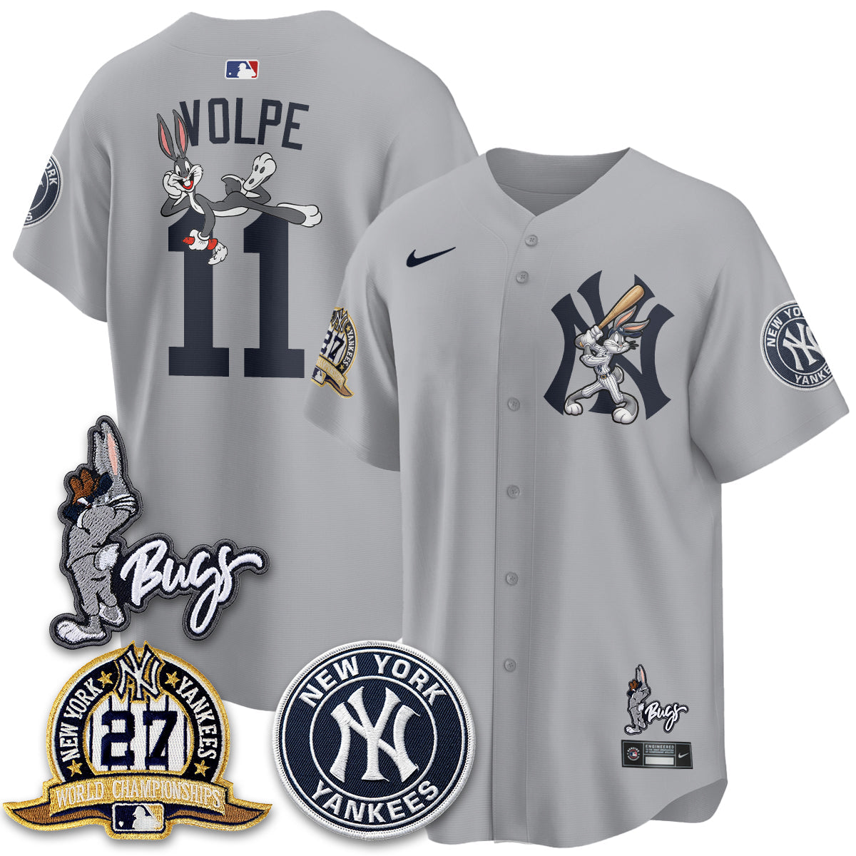 NYY Bunny Vapor Limited Jersey - All Stitched
